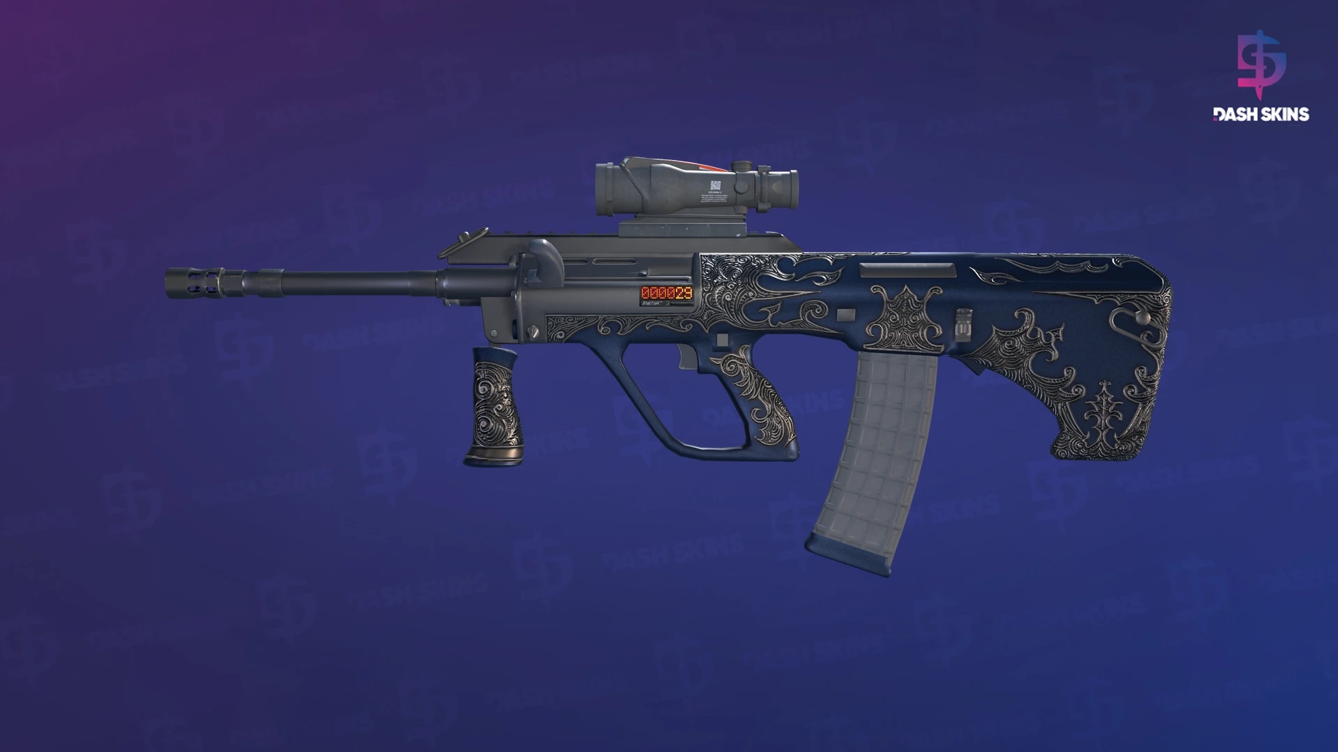 StatTrak™ AUG | Aristocrat (Field-Tested) Screenshot Playside