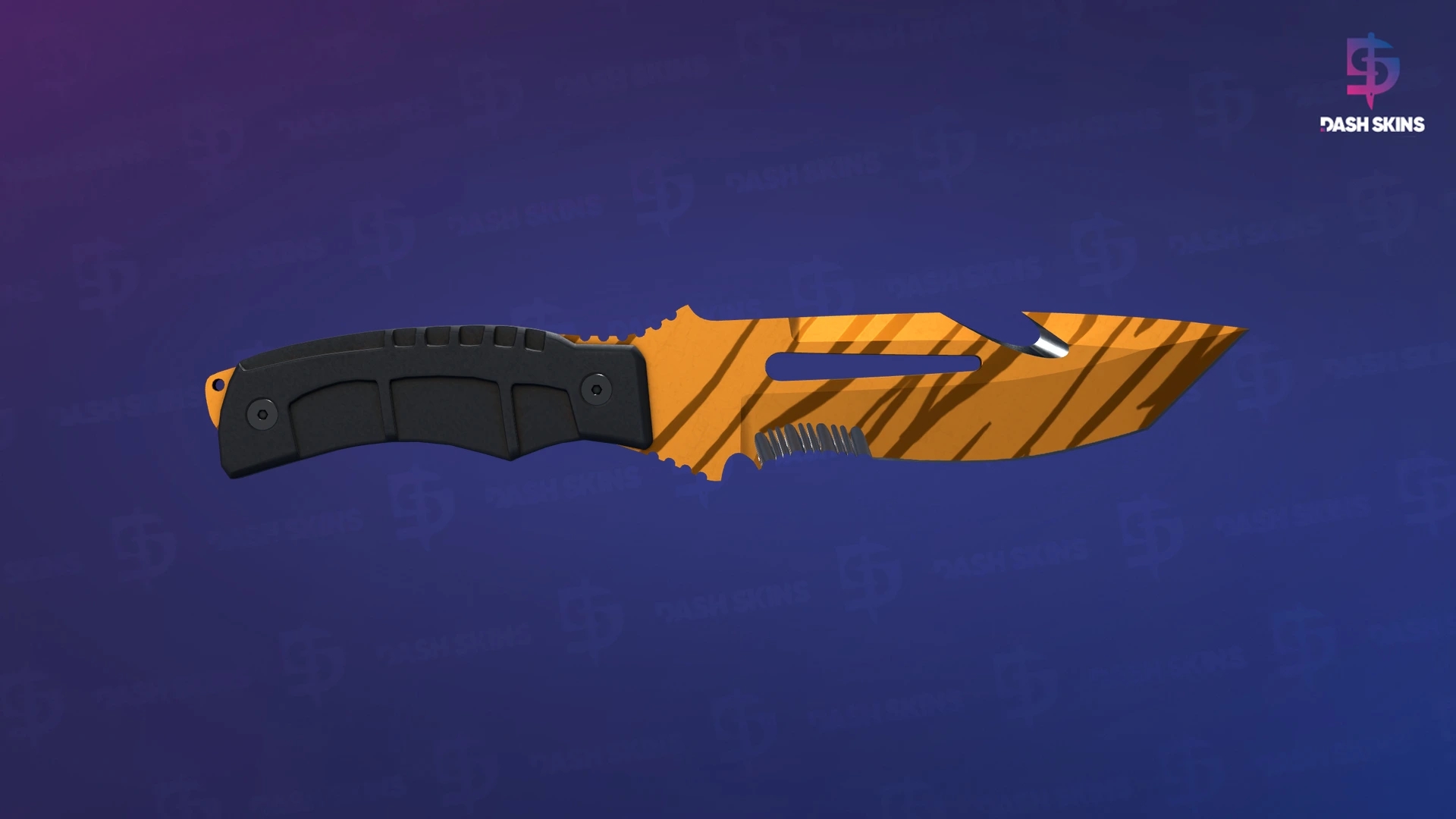 ★ Survival Knife | Tiger Tooth (Factory New) Screenshot Playside