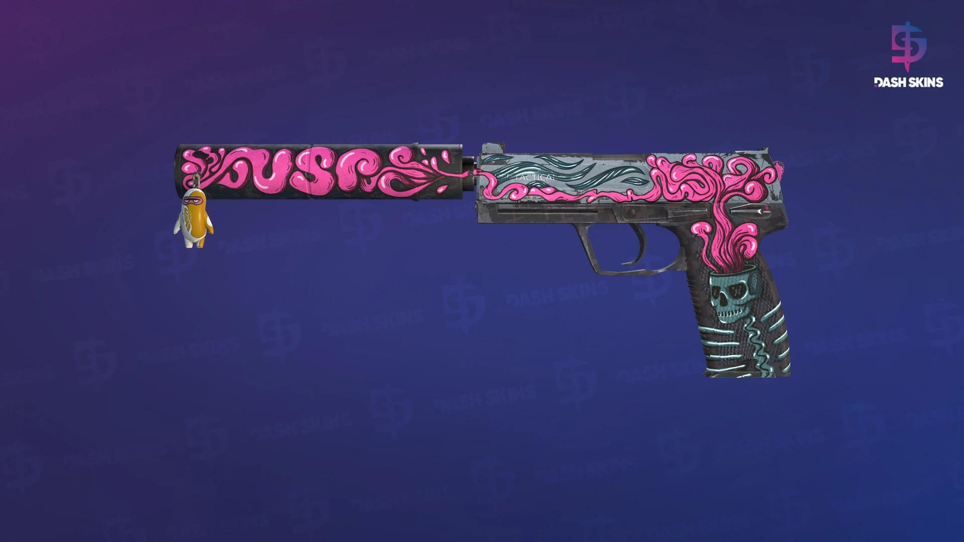 USP-S | Cortex (Well-Worn) Screenshot Playside