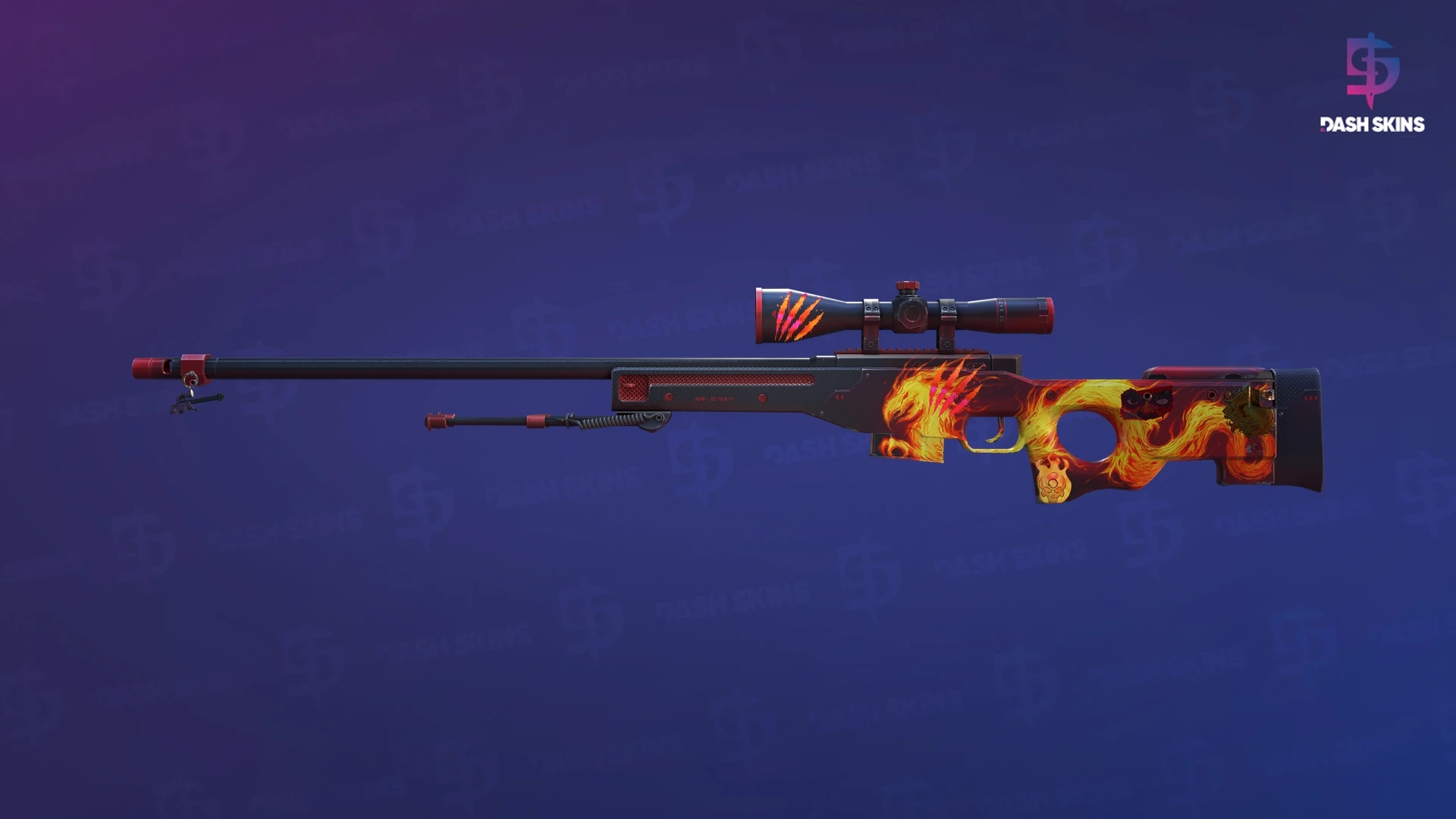 AWP | Wildfire (Field-Tested) Screenshot Playside
