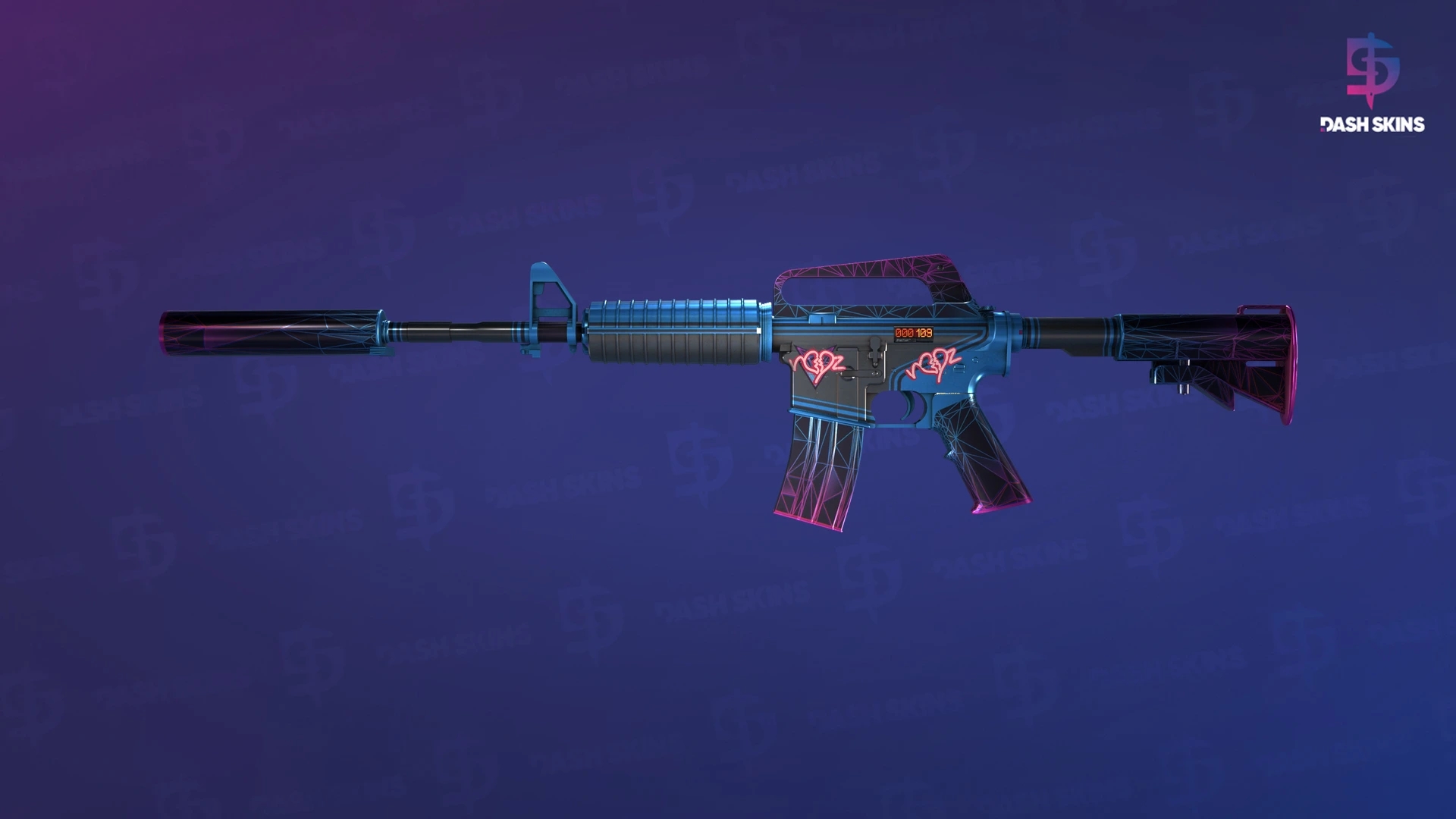 StatTrak™ M4A1-S | Decimator (Minimal Wear) Screenshot Playside