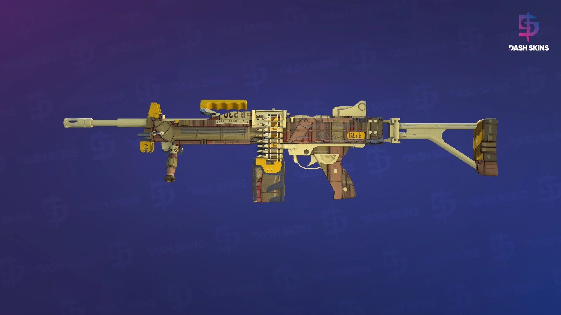 Negev | Bulkhead (Factory New) Screenshot Playside