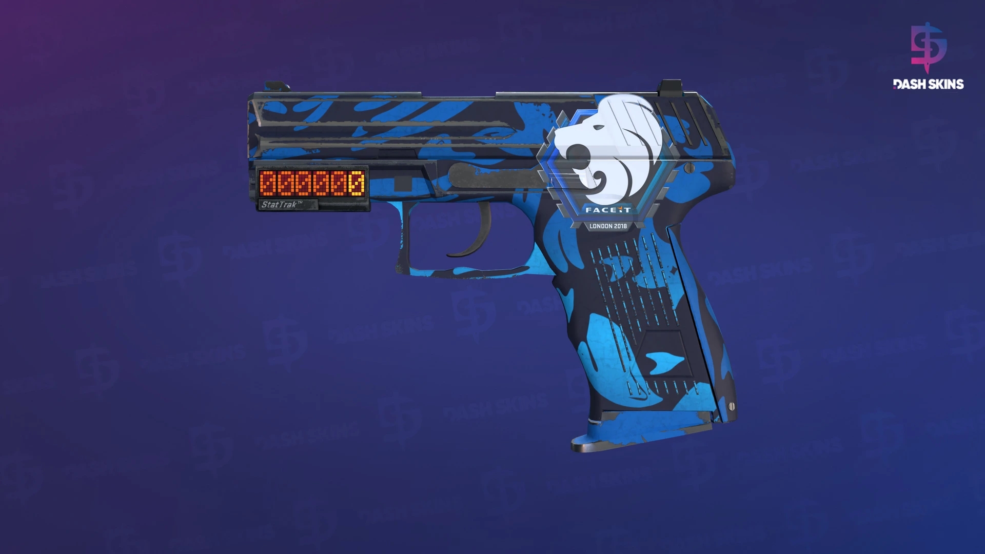 StatTrak™ P2000 | Oceanic (Field-Tested) Screenshot Playside