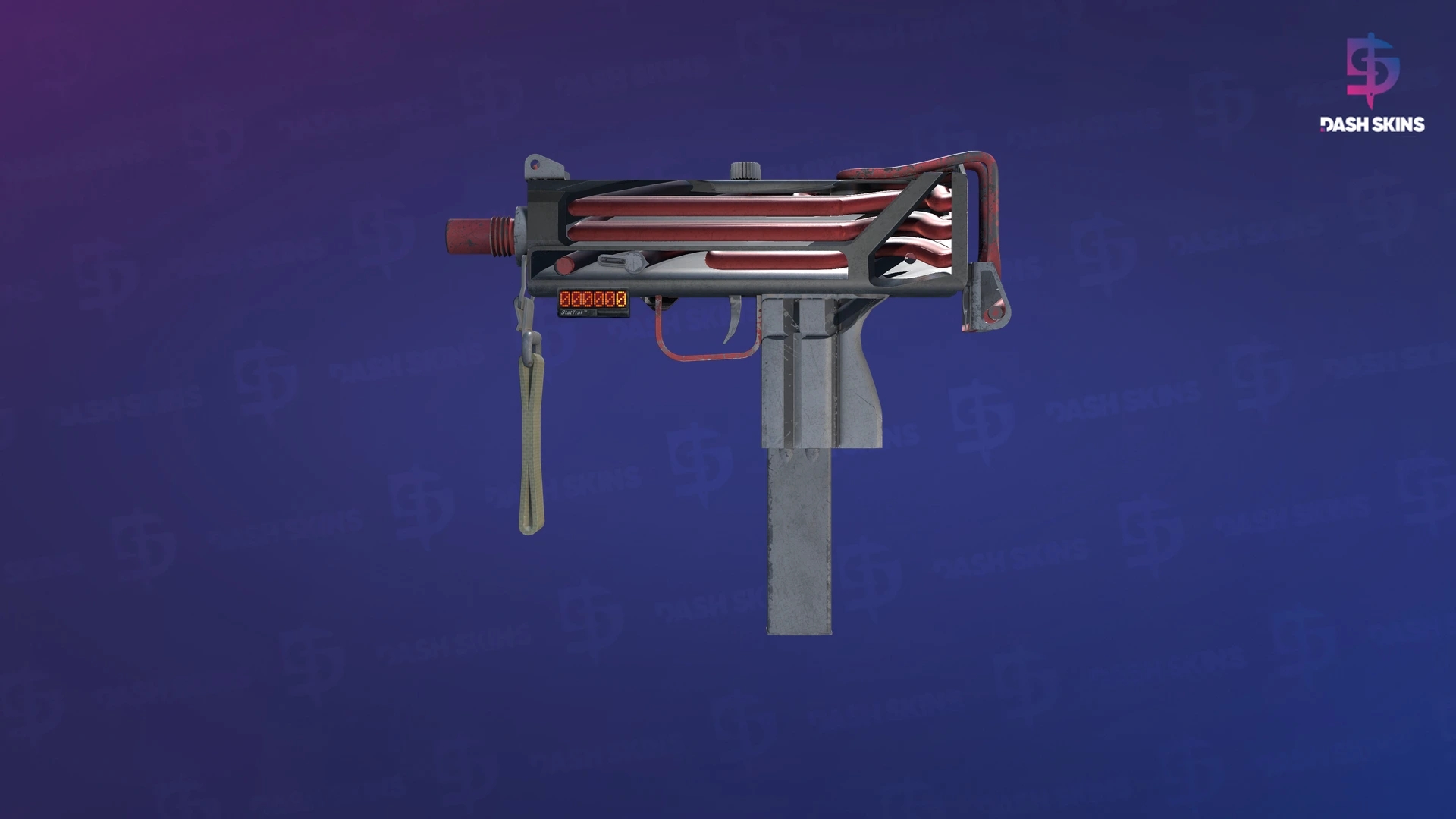 StatTrak™ MAC-10 | Pipe Down (Battle-Scarred) Screenshot Playside