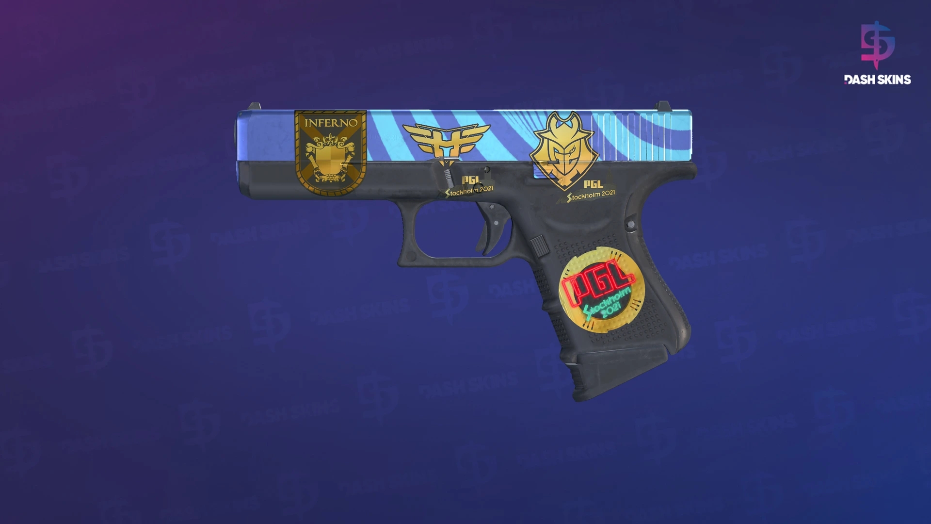 Souvenir Glock-18 | High Beam (Minimal Wear) Screenshot Playside