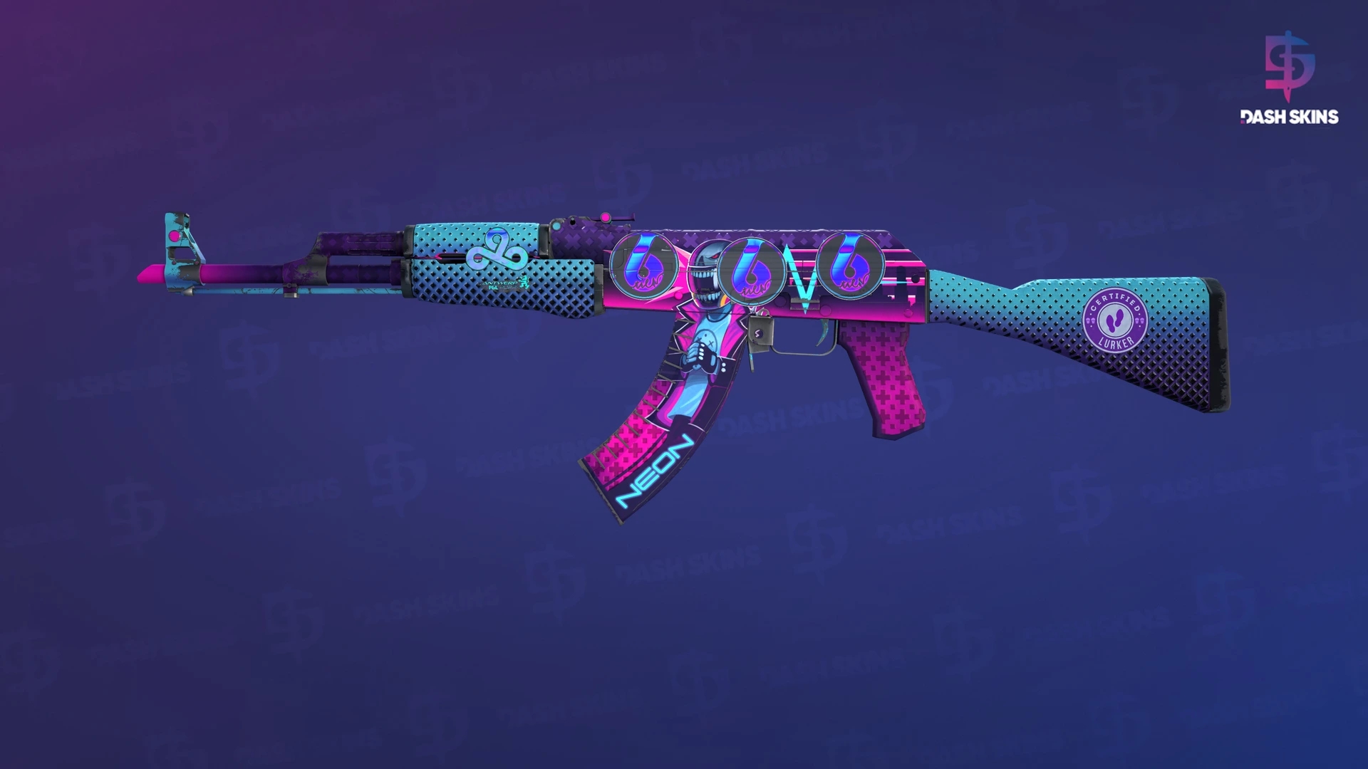 AK-47 | Neon Rider (Field-Tested) Screenshot Playside