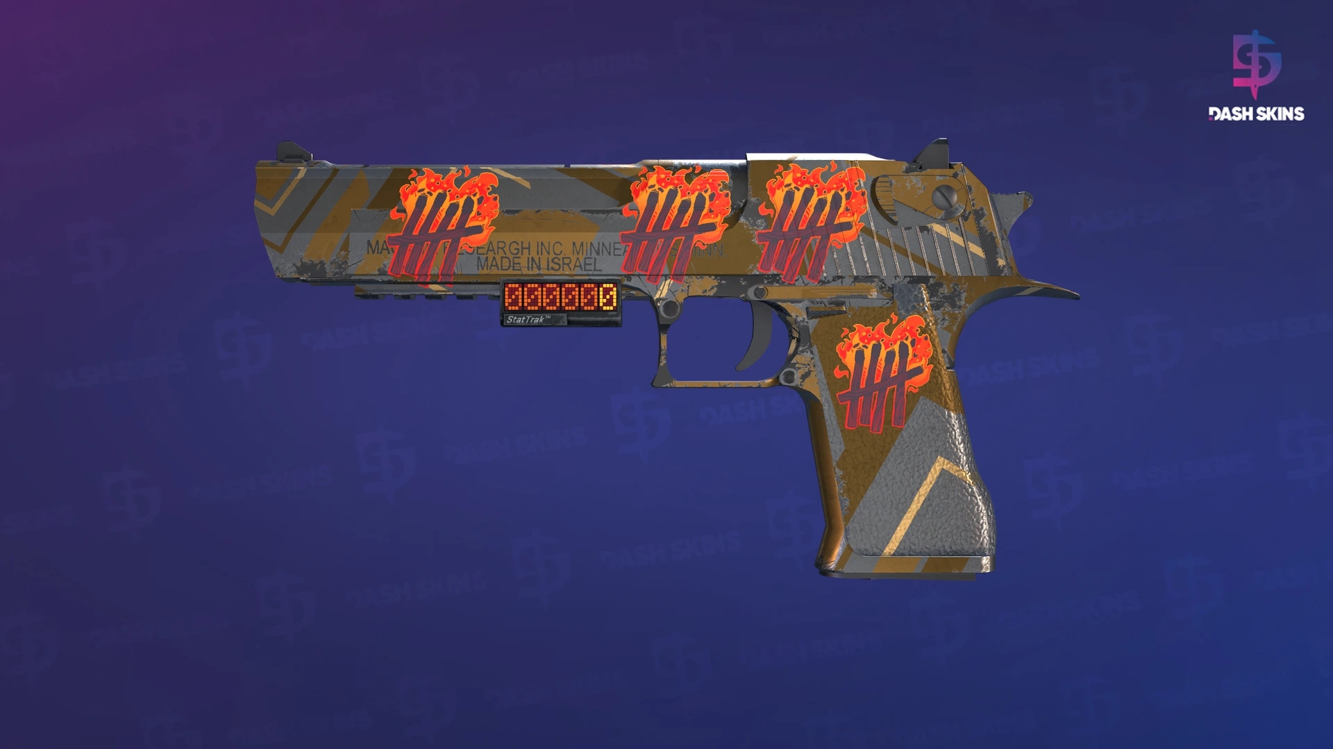 StatTrak™ Desert Eagle | Bronze Deco (Field-Tested) Screenshot Playside