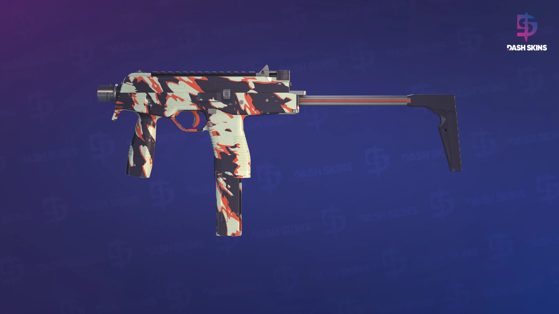 MP9 | Shredded (Factory New) Screenshot Playside