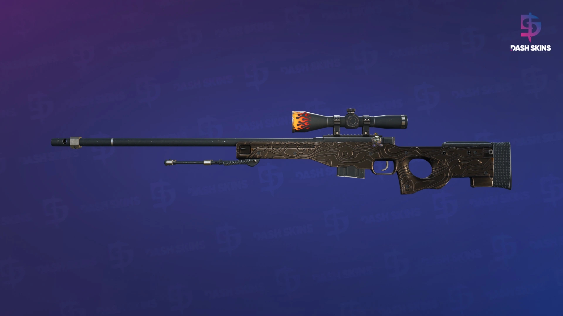 AWP | Black Nile (Battle-Scarred) Screenshot Playside