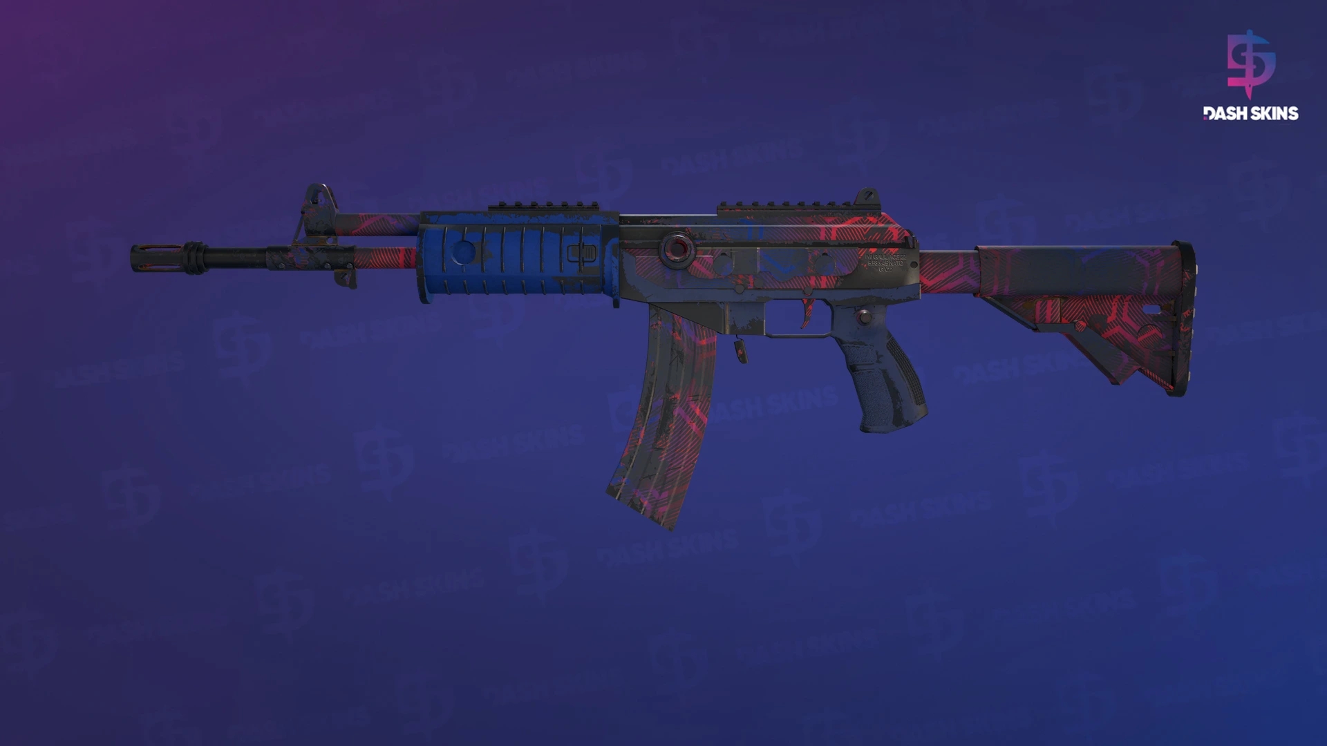 Galil AR | Signal (Well-Worn) Screenshot Playside