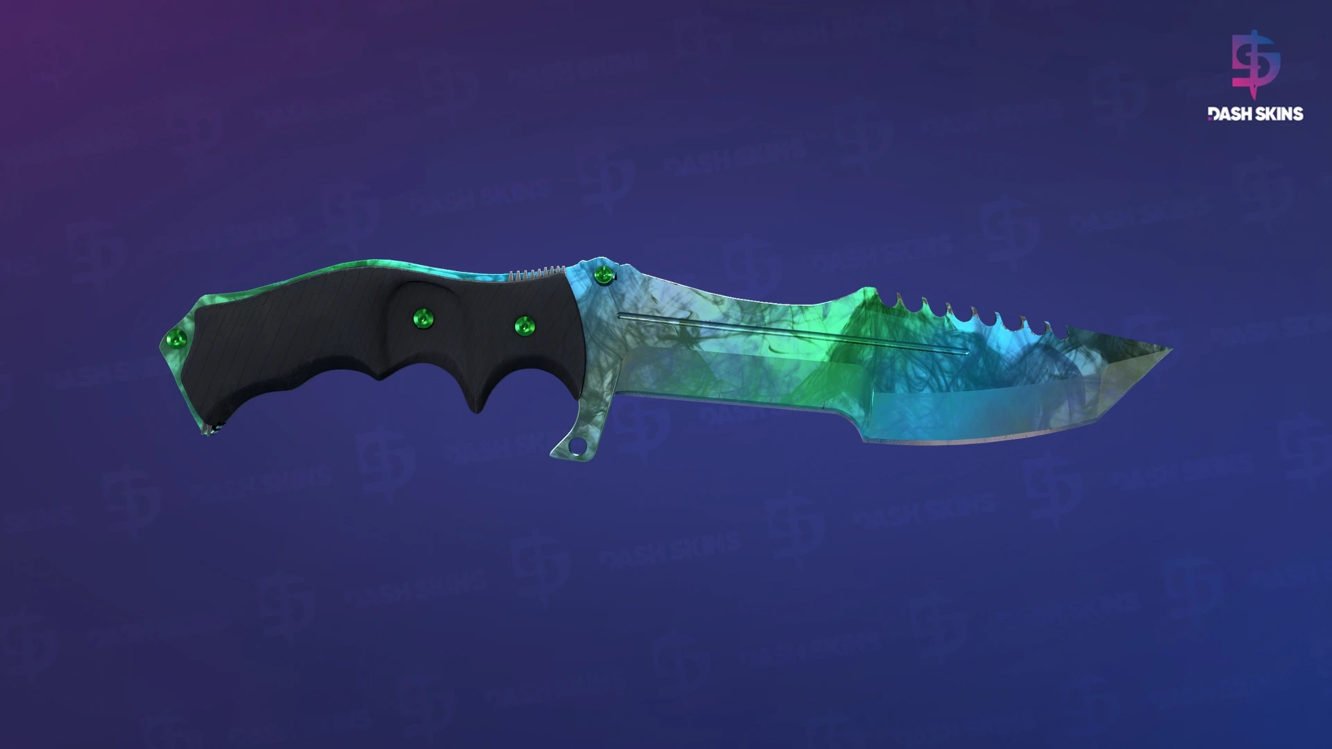 ★ Huntsman Knife | Gamma Doppler (Factory New) - Phase 3 Screenshot Playside