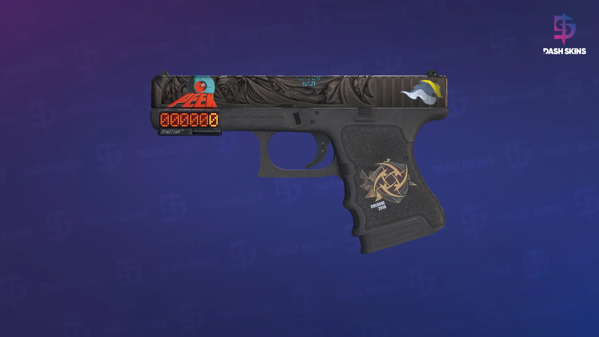 StatTrak™ Glock-18 | Wraiths (Field-Tested) Screenshot Playside
