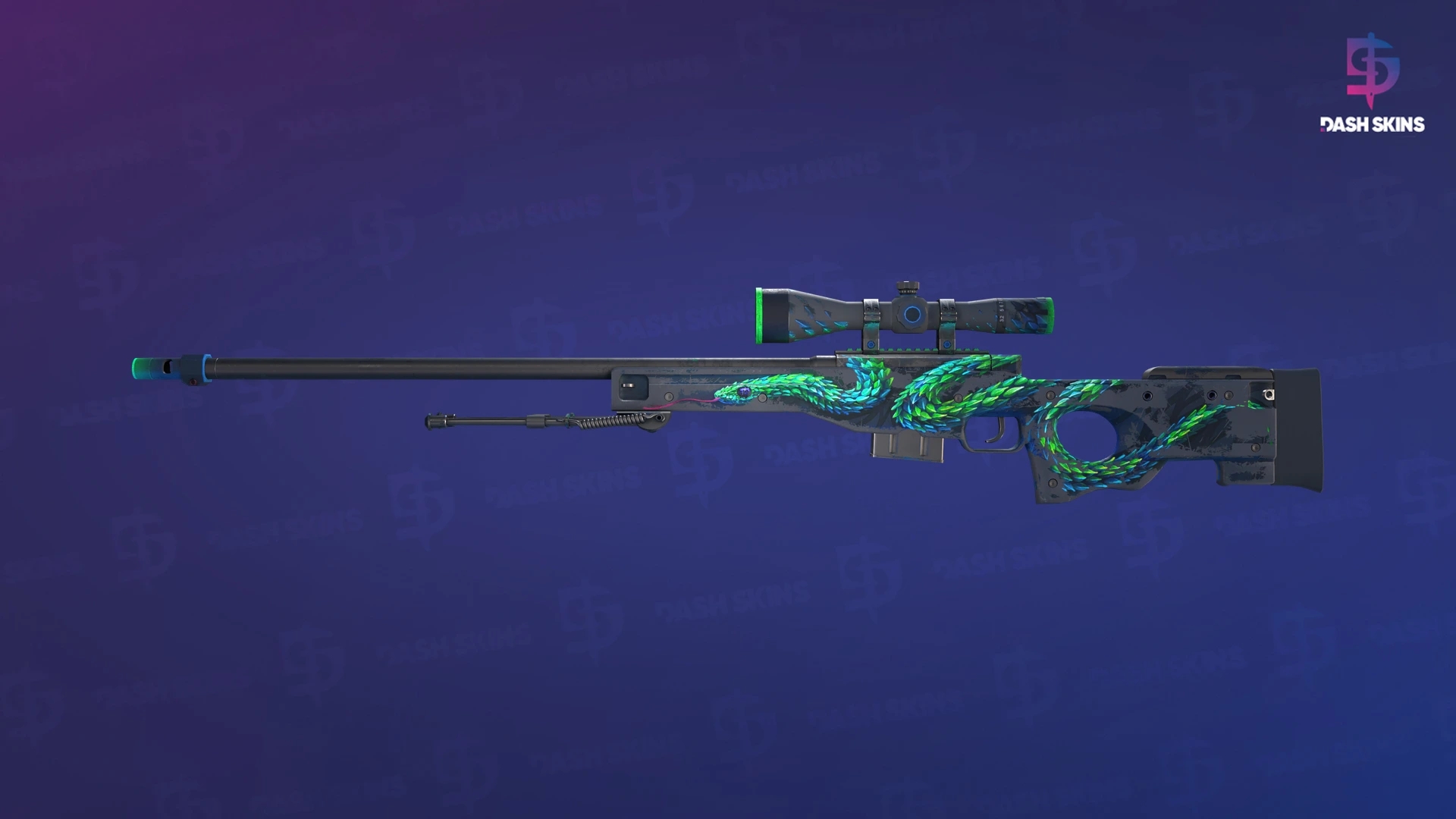 AWP | Atheris (Battle-Scarred) Screenshot Playside