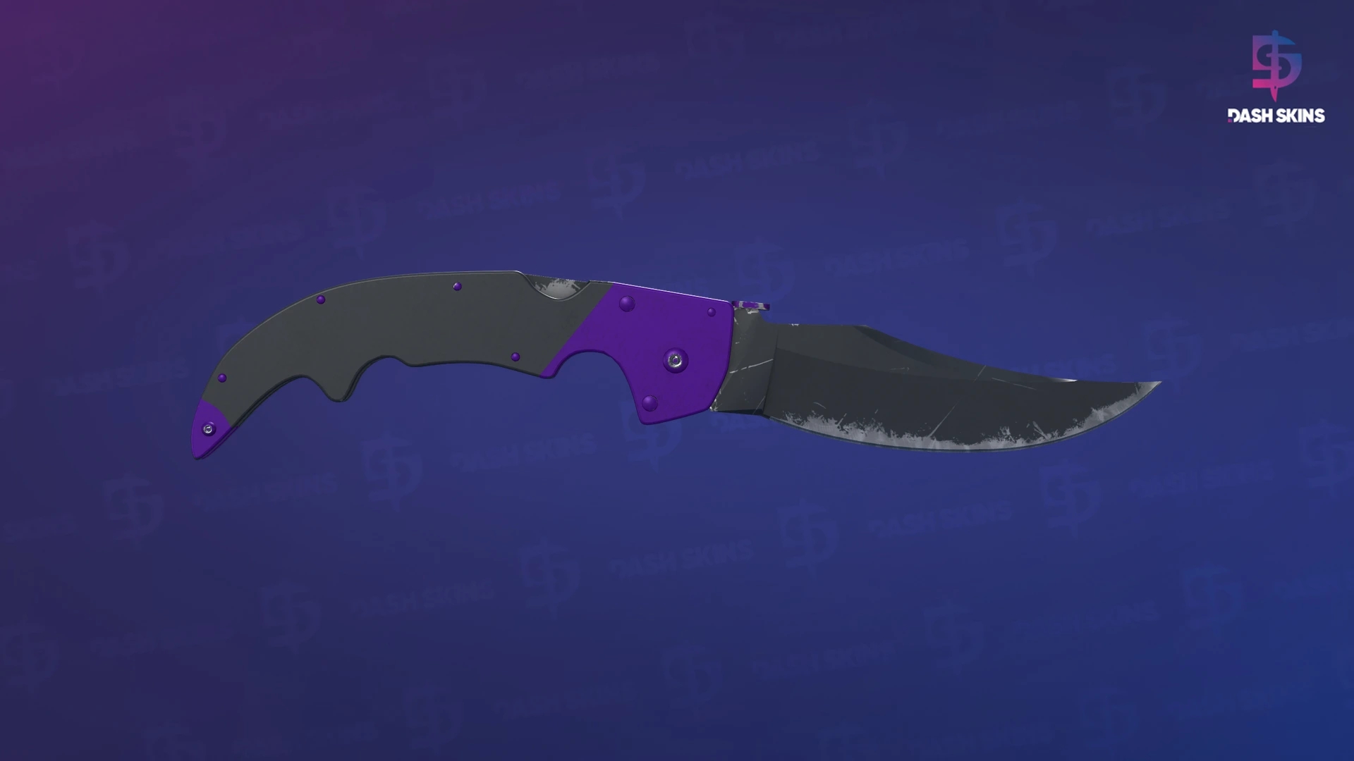 ★ Falchion Knife | Ultraviolet (Field-Tested) Screenshot Playside
