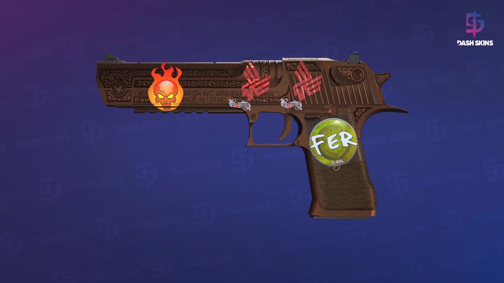 Desert Eagle | Corinthian (Well-Worn) Screenshot Playside