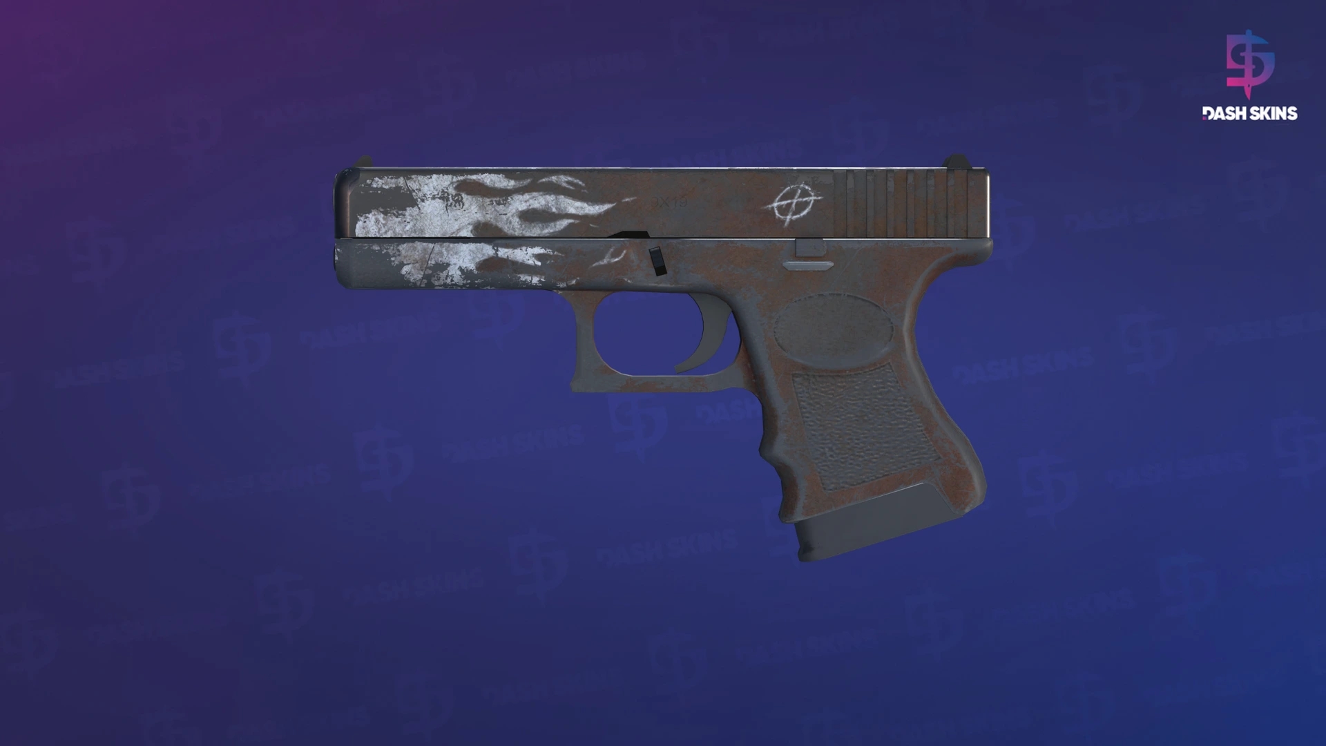 Glock-18 | Oxide Blaze (Battle-Scarred) Screenshot Playside