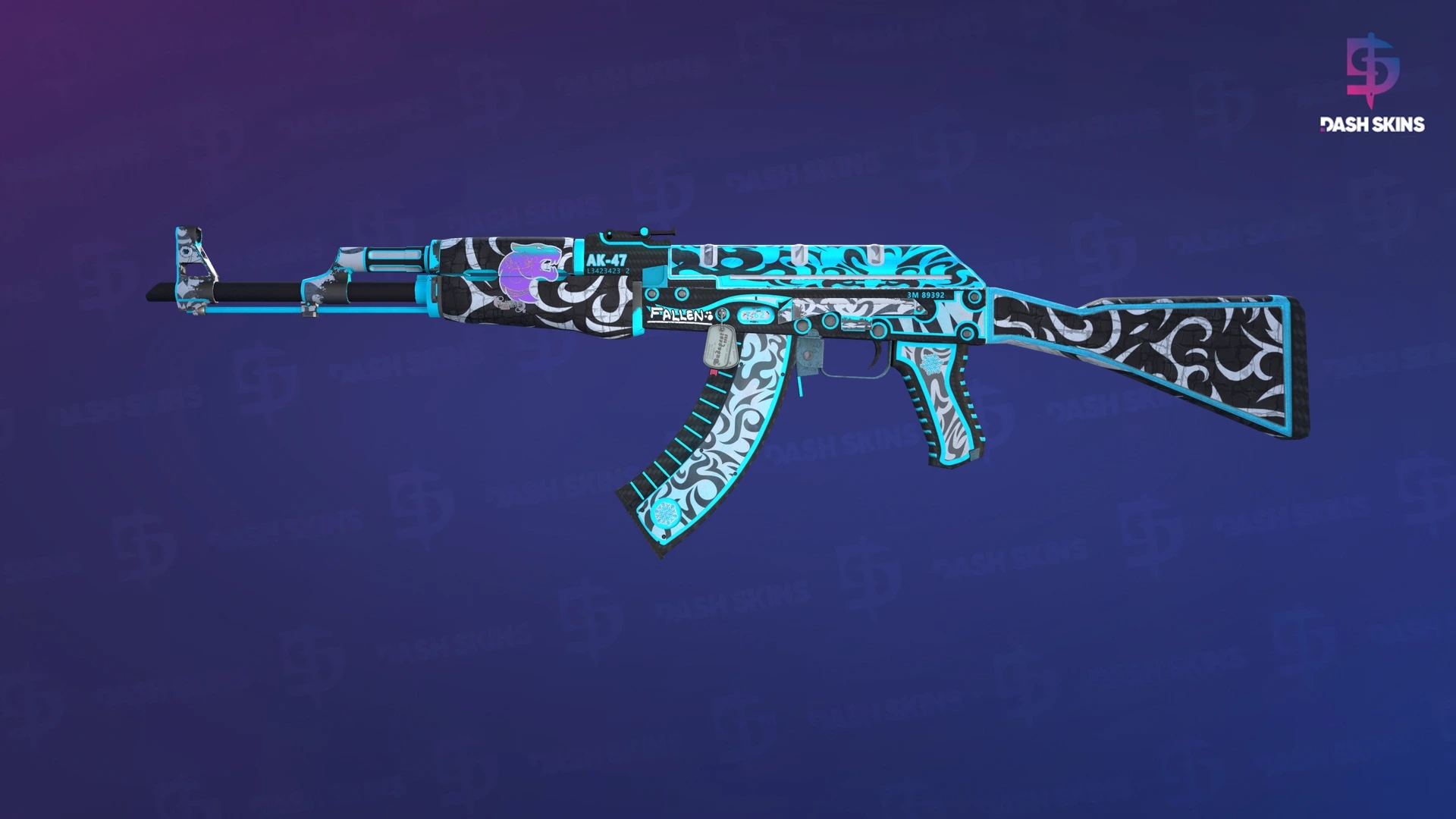 AK-47 | Frontside Misty (Field-Tested) Screenshot Playside