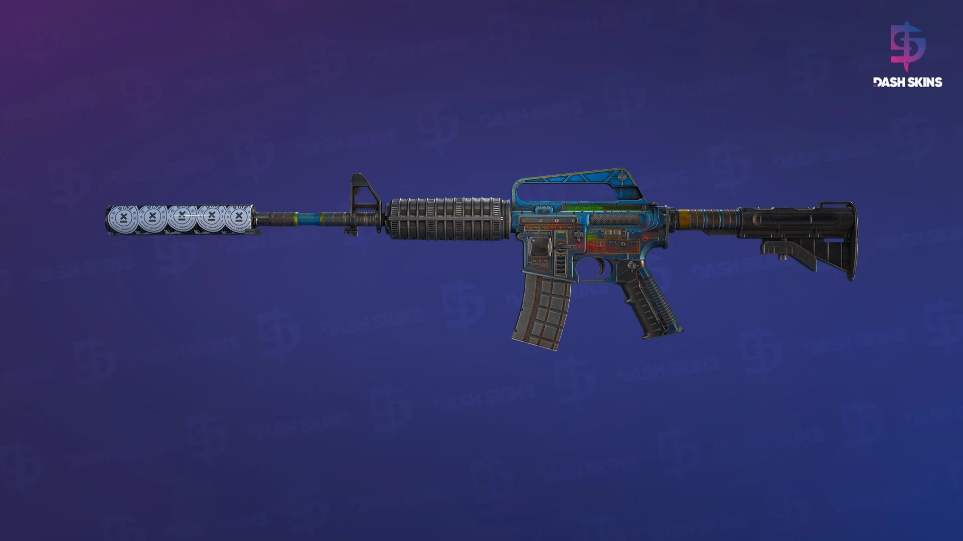 M4A1-S | Control Panel (Well-Worn) Screenshot Playside