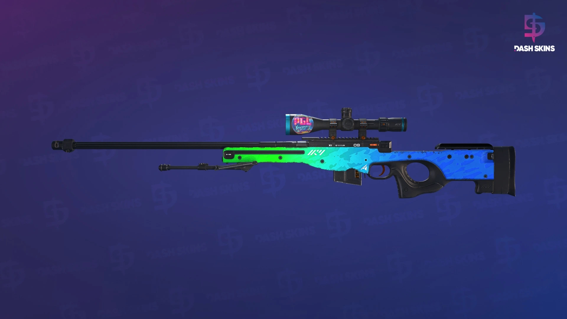 AWP | Ice Coaled (Field-Tested) Screenshot Playside