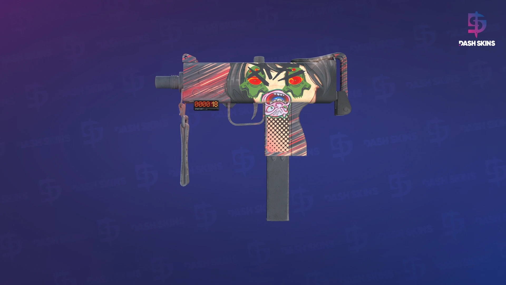 StatTrak™ MAC-10 | Sakkaku (Field-Tested) Screenshot Playside