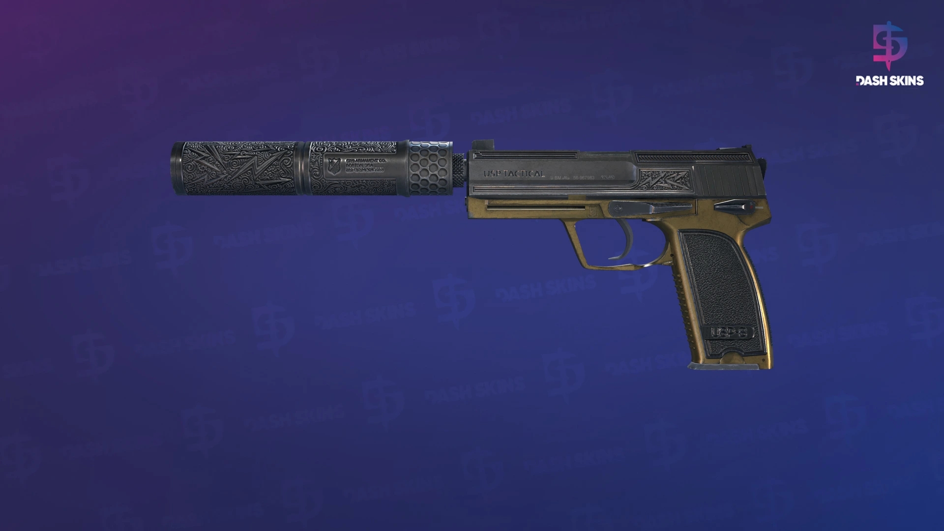 USP-S | Lead Conduit (Well-Worn) Screenshot Playside