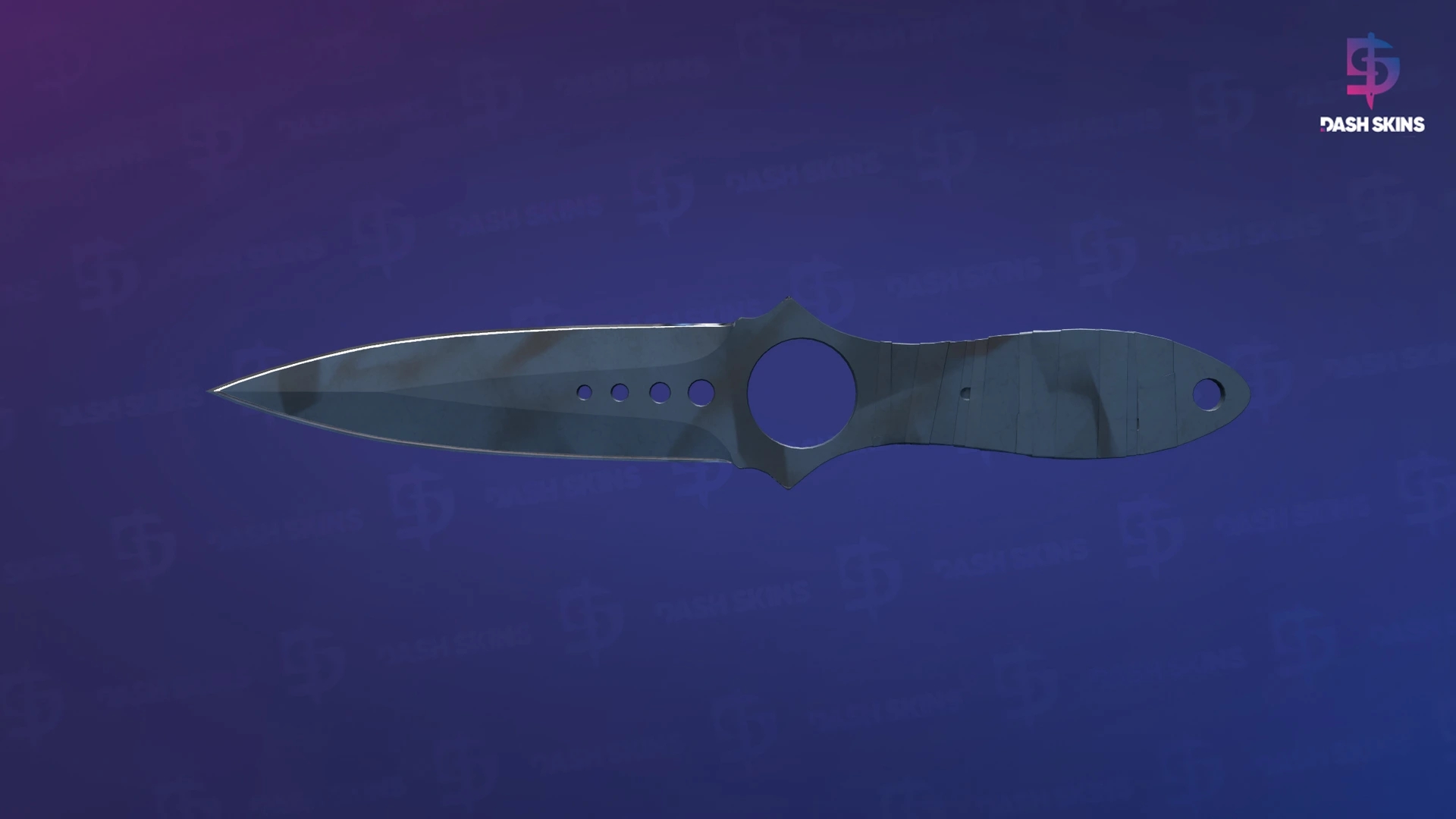 ★ Skeleton Knife | Night Stripe (Field-Tested) Screenshot Playside