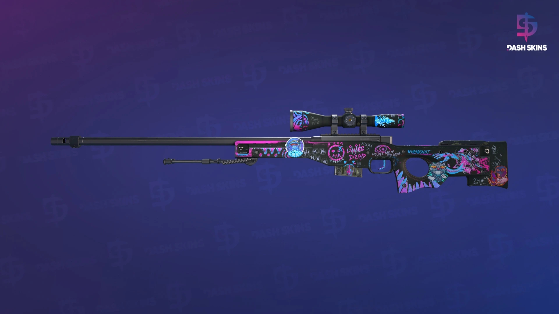 AWP | Fever Dream (Minimal Wear) Screenshot Playside
