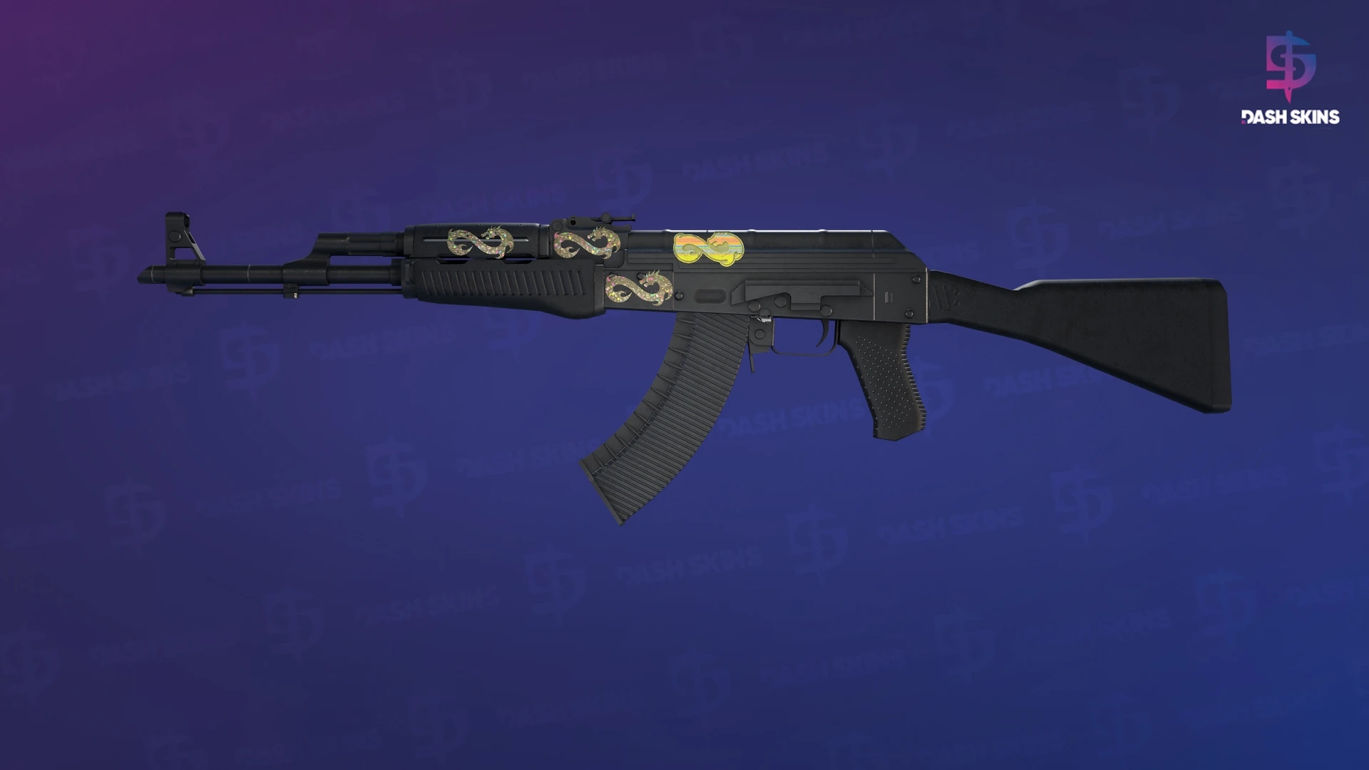 AK-47 | Slate (Well-Worn) Screenshot Playside