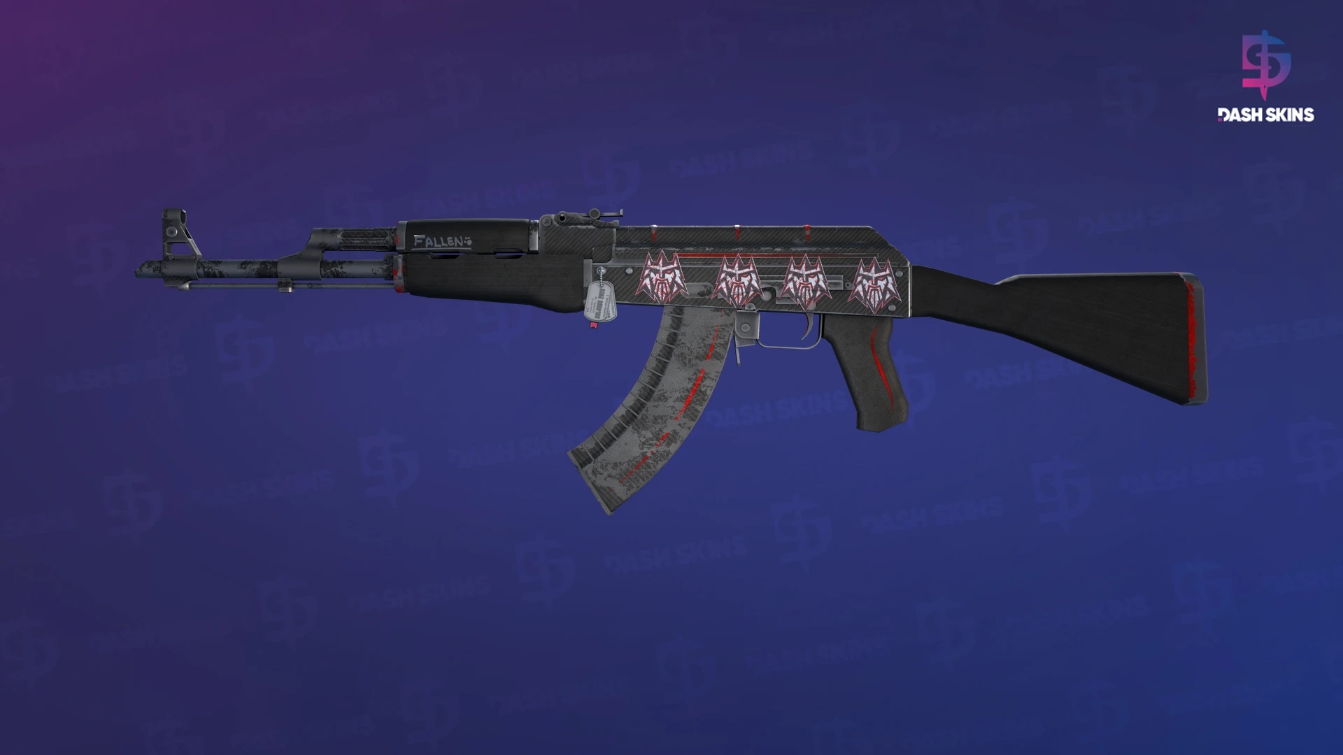 AK-47 | Redline (Battle-Scarred) Screenshot Playside