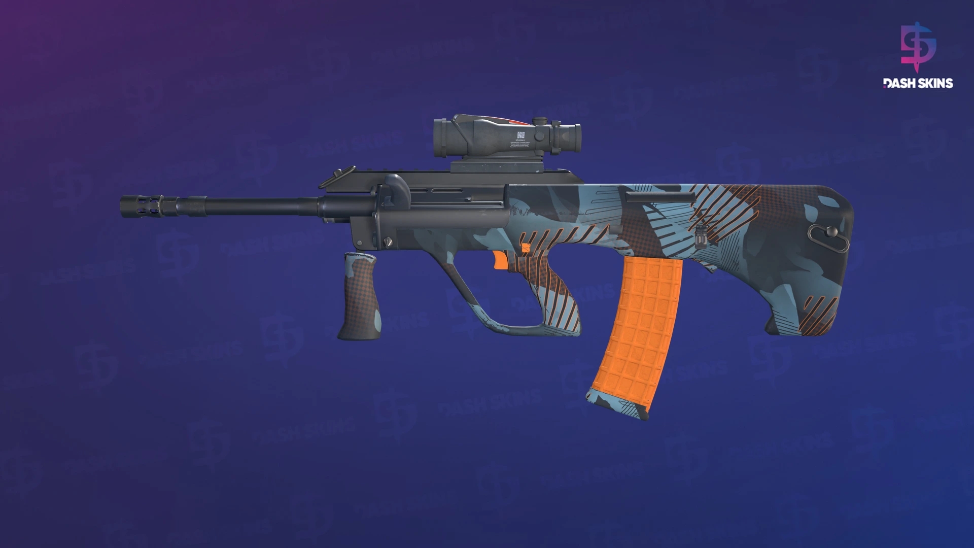 AUG | Amber Slipstream (Factory New) Screenshot Playside