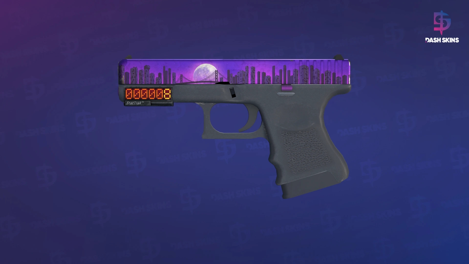 StatTrak™ Glock-18 | Moonrise (Field-Tested) Screenshot Playside