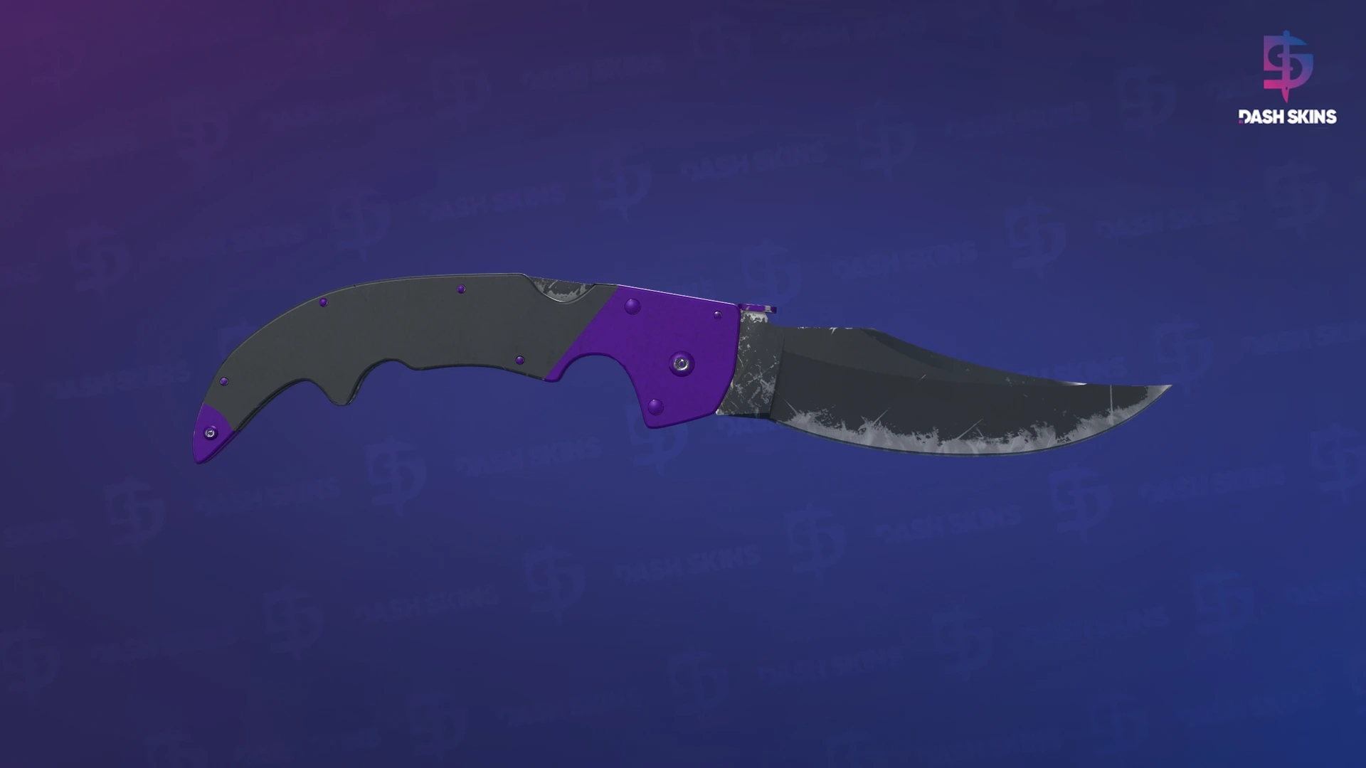 ★ Falchion Knife | Ultraviolet (Field-Tested) Screenshot Playside