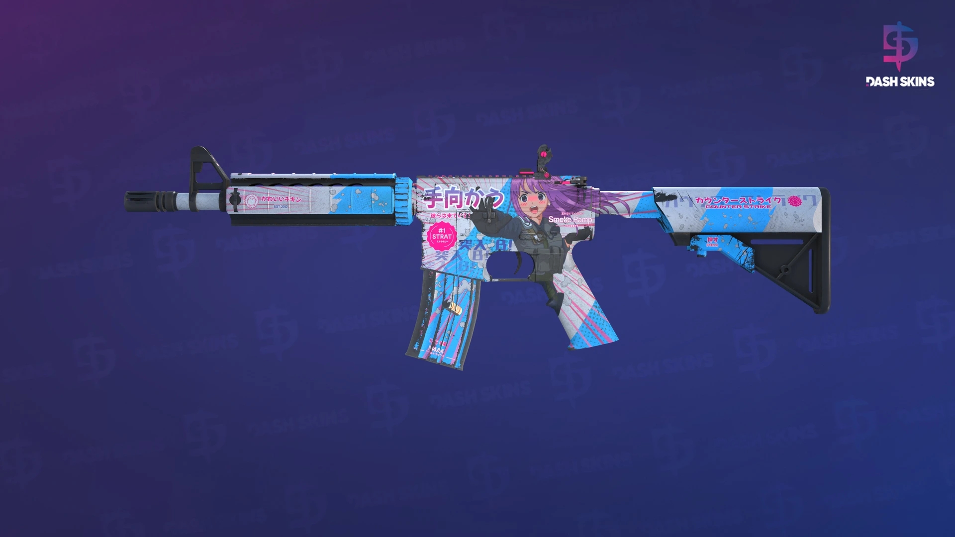 M4A4 | Temukau (Field-Tested) Screenshot Playside