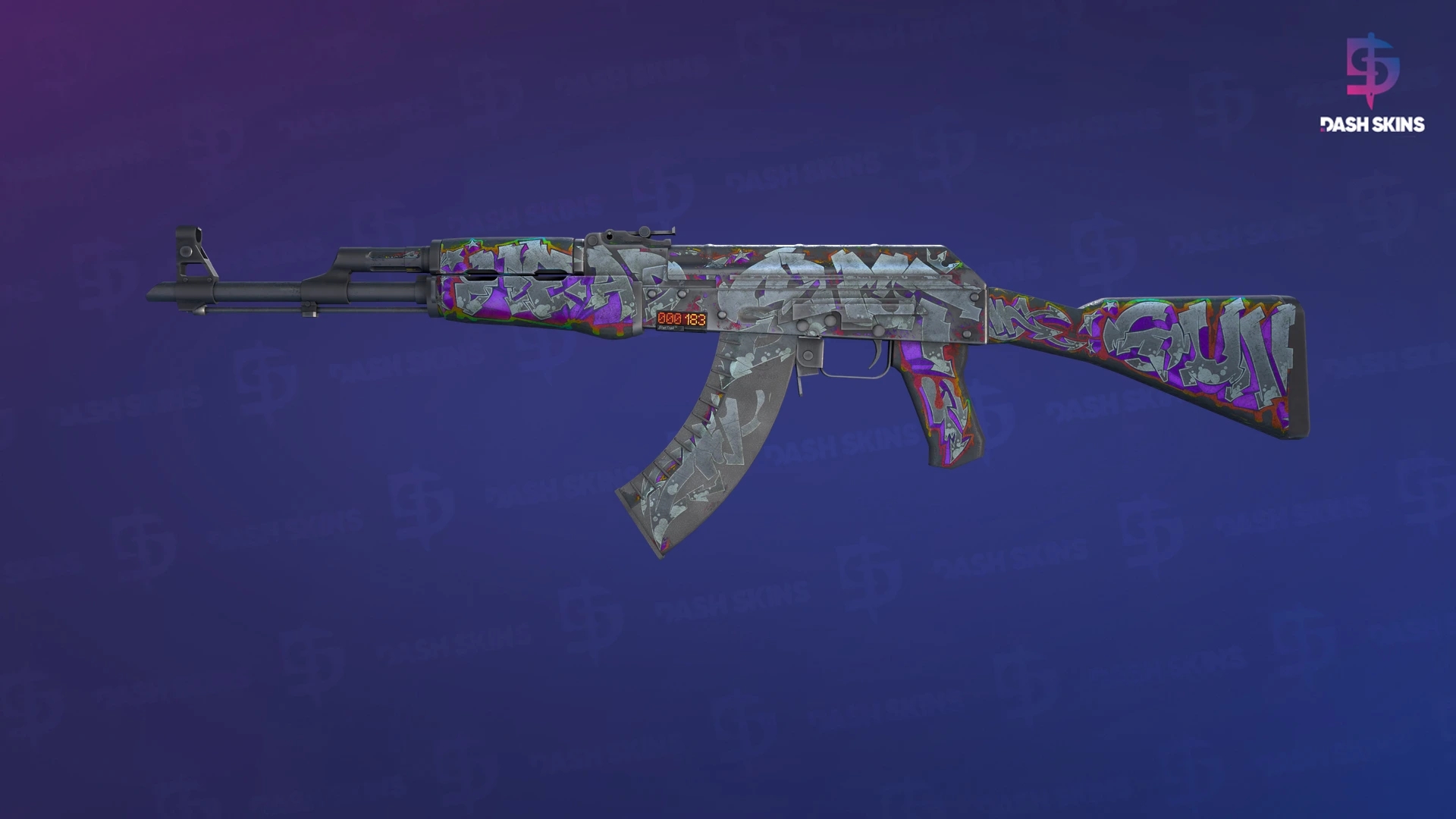 StatTrak™ AK-47 | Head Shot (Battle-Scarred) Screenshot Playside