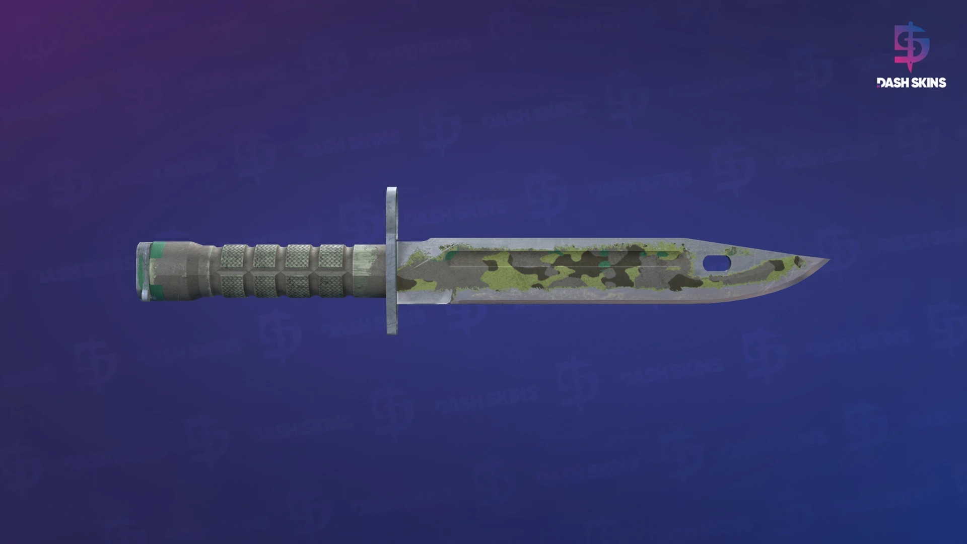 ★ Bayonet | Boreal Forest (Battle-Scarred) Screenshot Playside