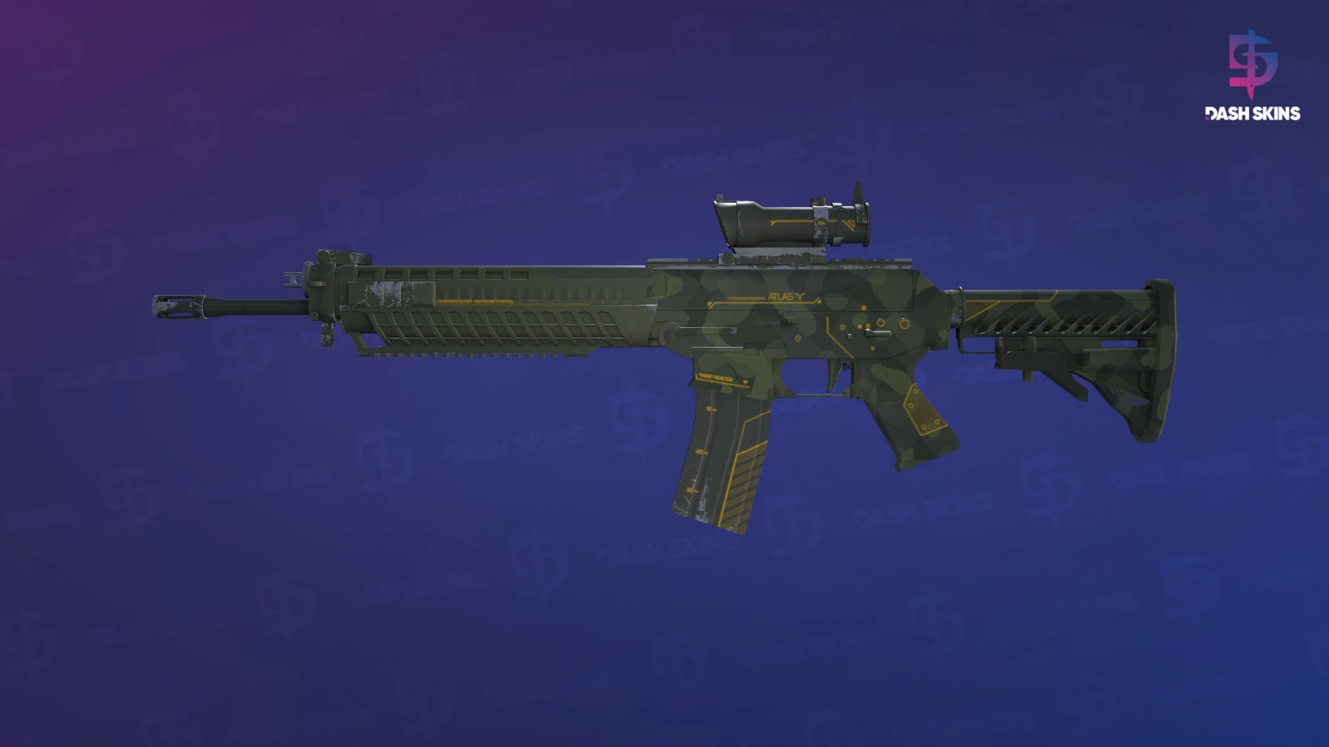 SG 553 | Atlas (Factory New) Screenshot Playside