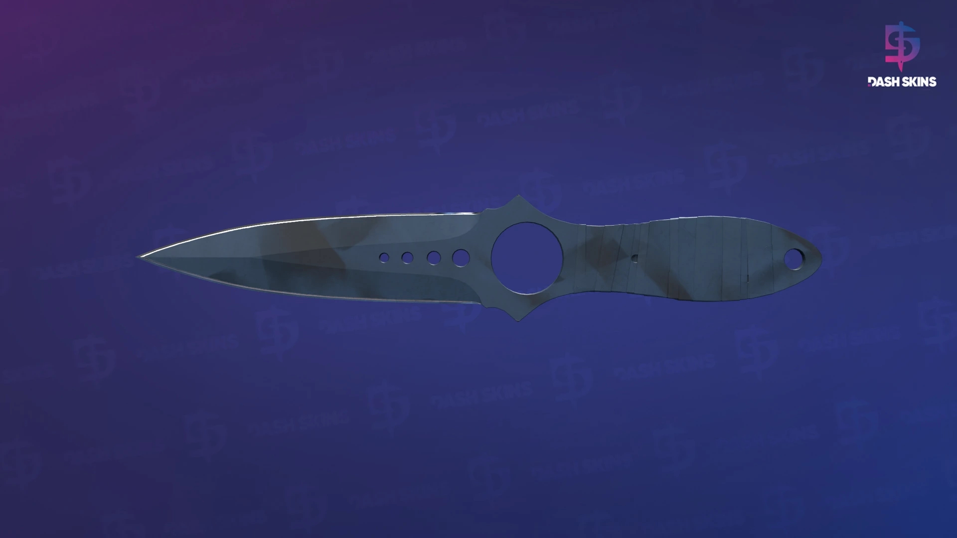 ★ Skeleton Knife | Night Stripe (Field-Tested) Screenshot Playside