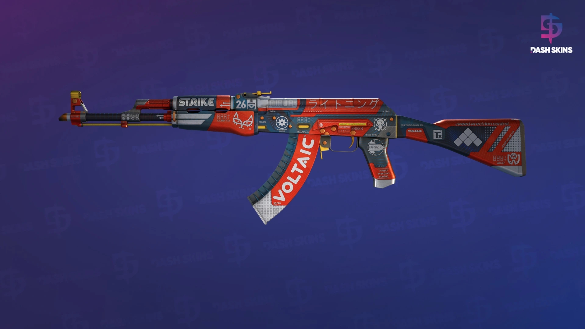 AK-47 | Bloodsport (Field-Tested) Screenshot Playside