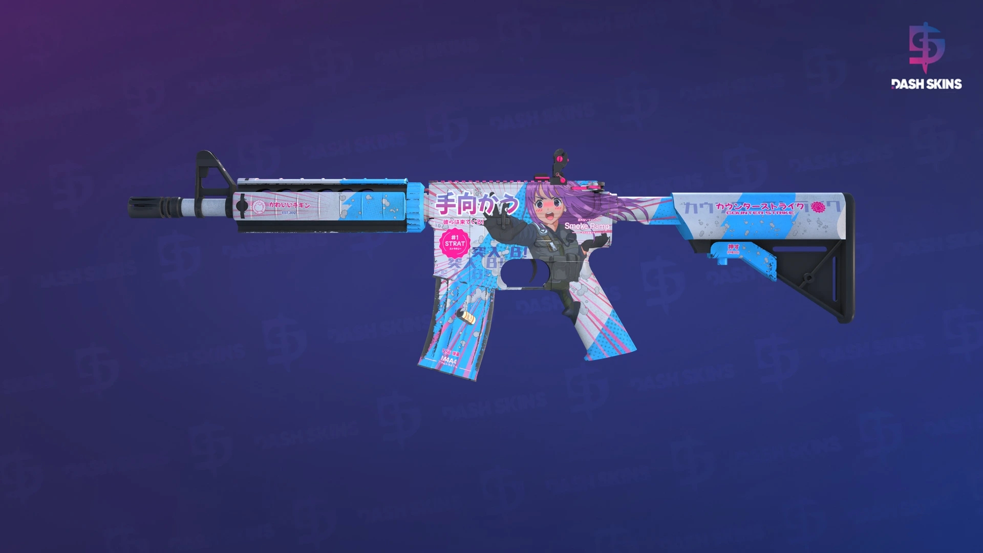 M4A4 | Temukau (Field-Tested) Screenshot Playside