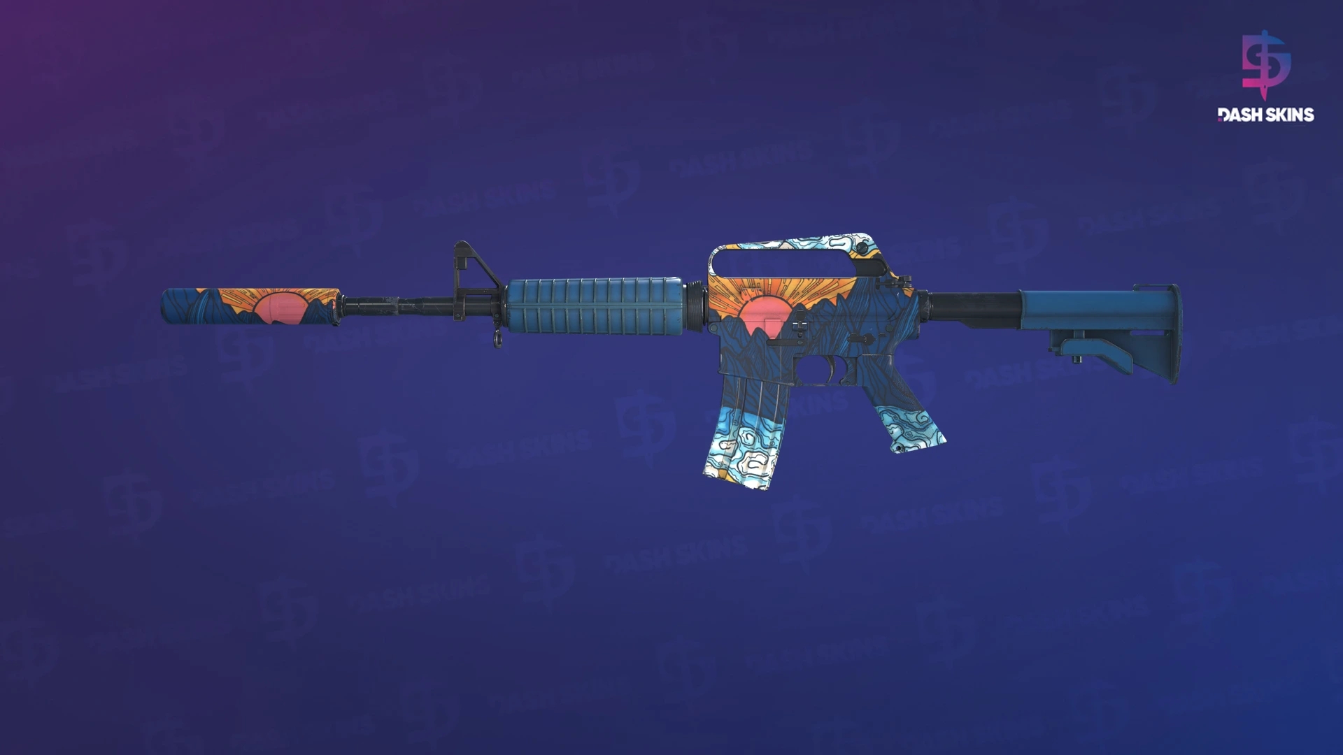 M4A1-S | Solitude (Minimal Wear) Screenshot Playside