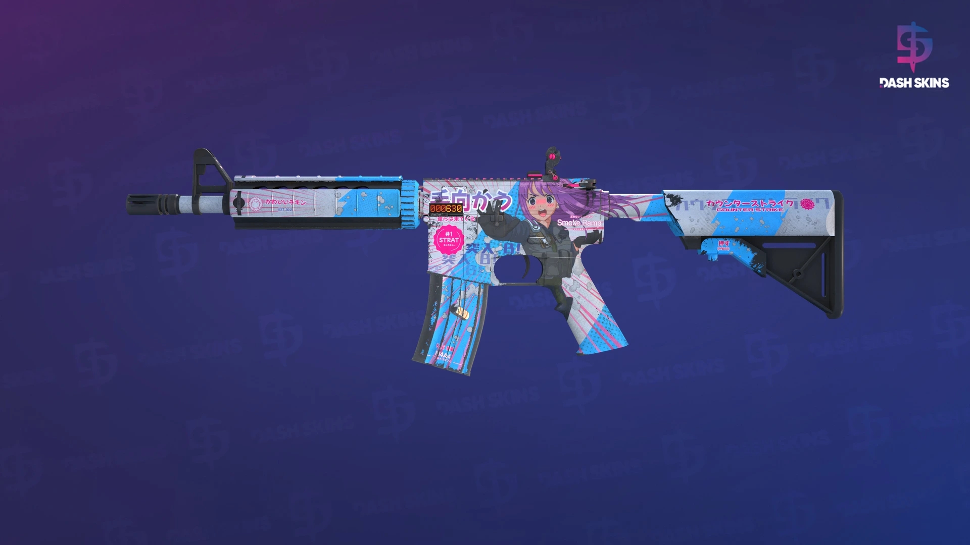 StatTrak™ M4A4 | Temukau (Field-Tested) Screenshot Playside