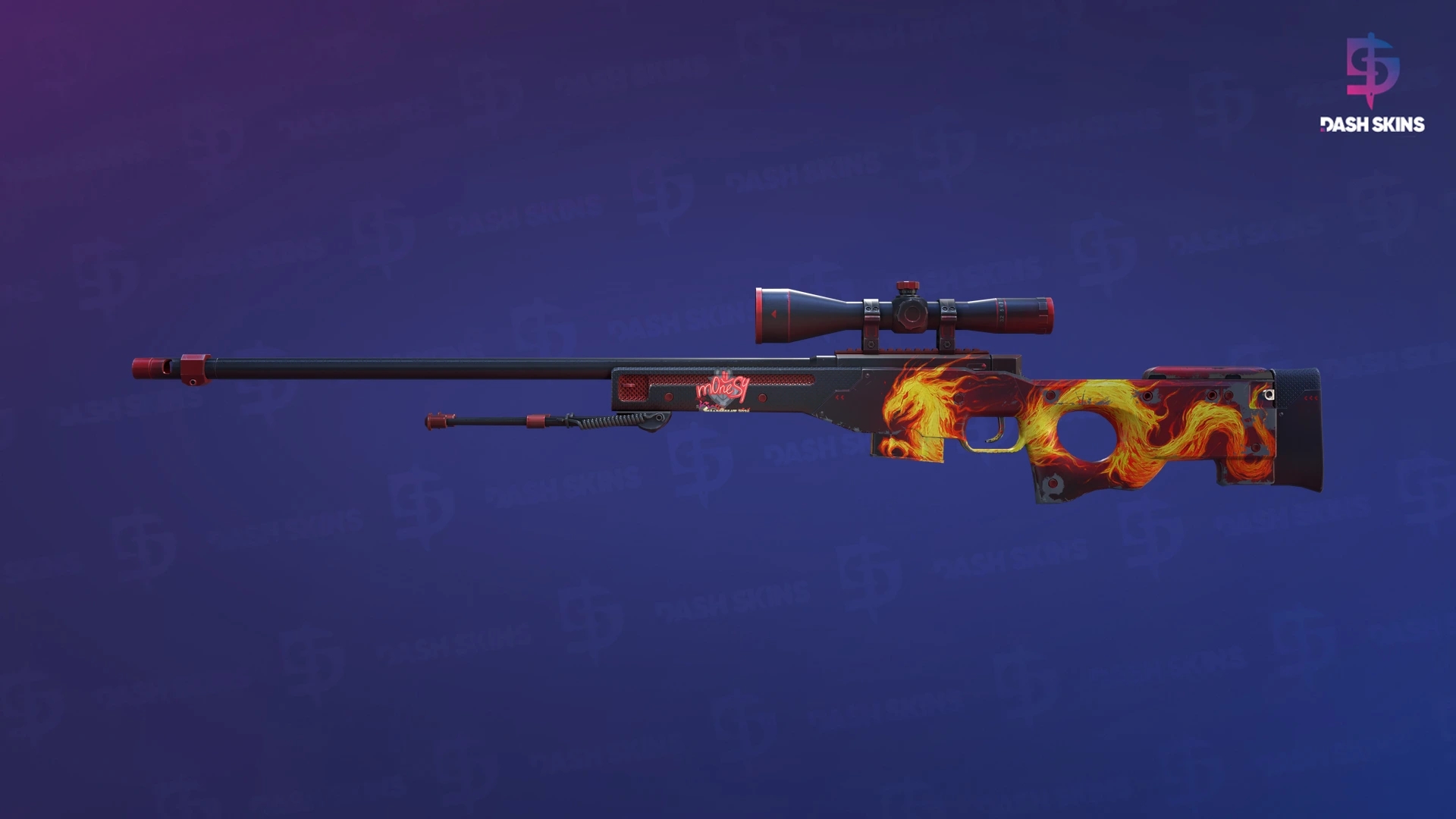 AWP | Wildfire (Field-Tested) Screenshot Playside