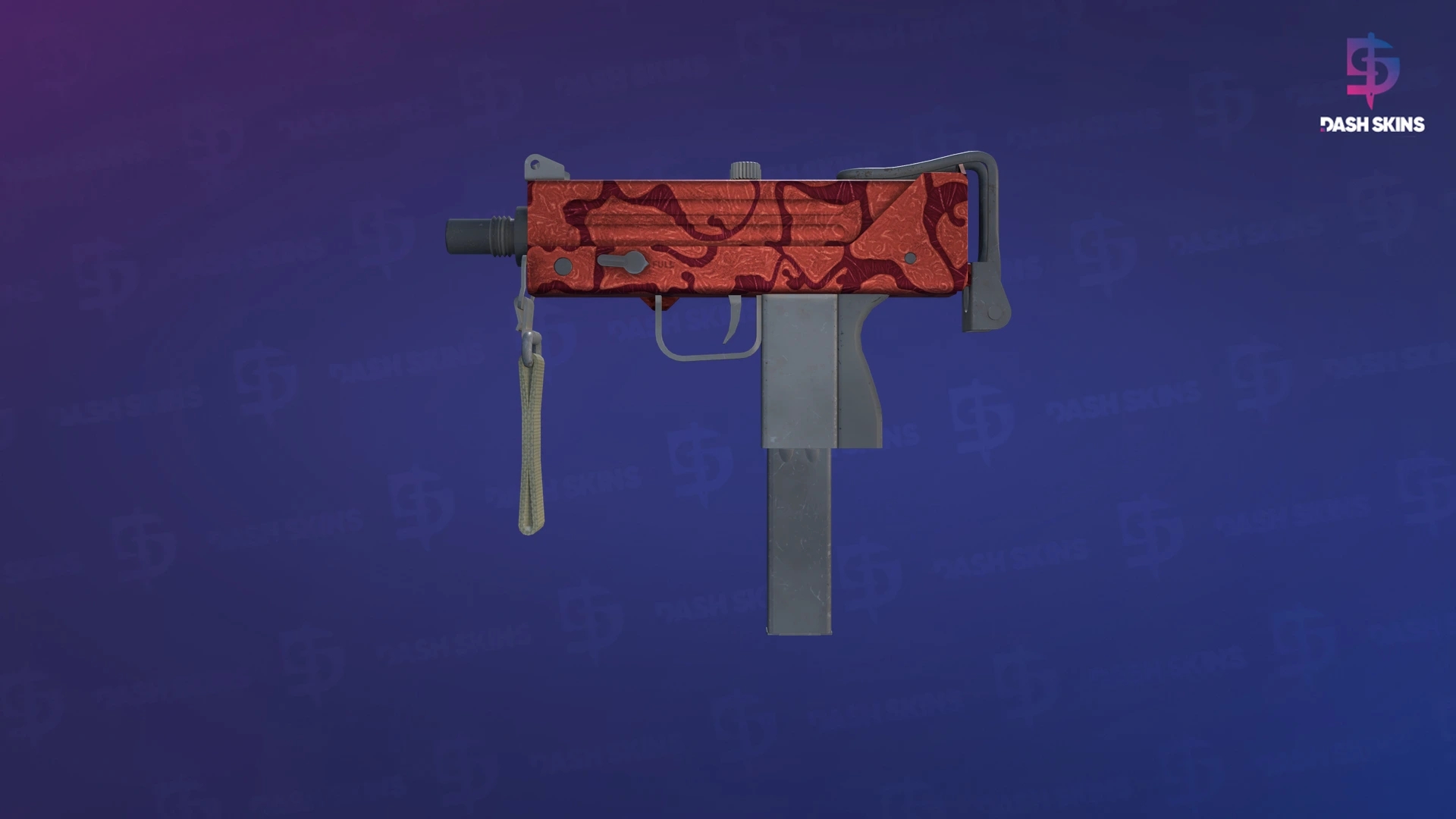 MAC-10 | Carnivore (Well-Worn) Screenshot Playside