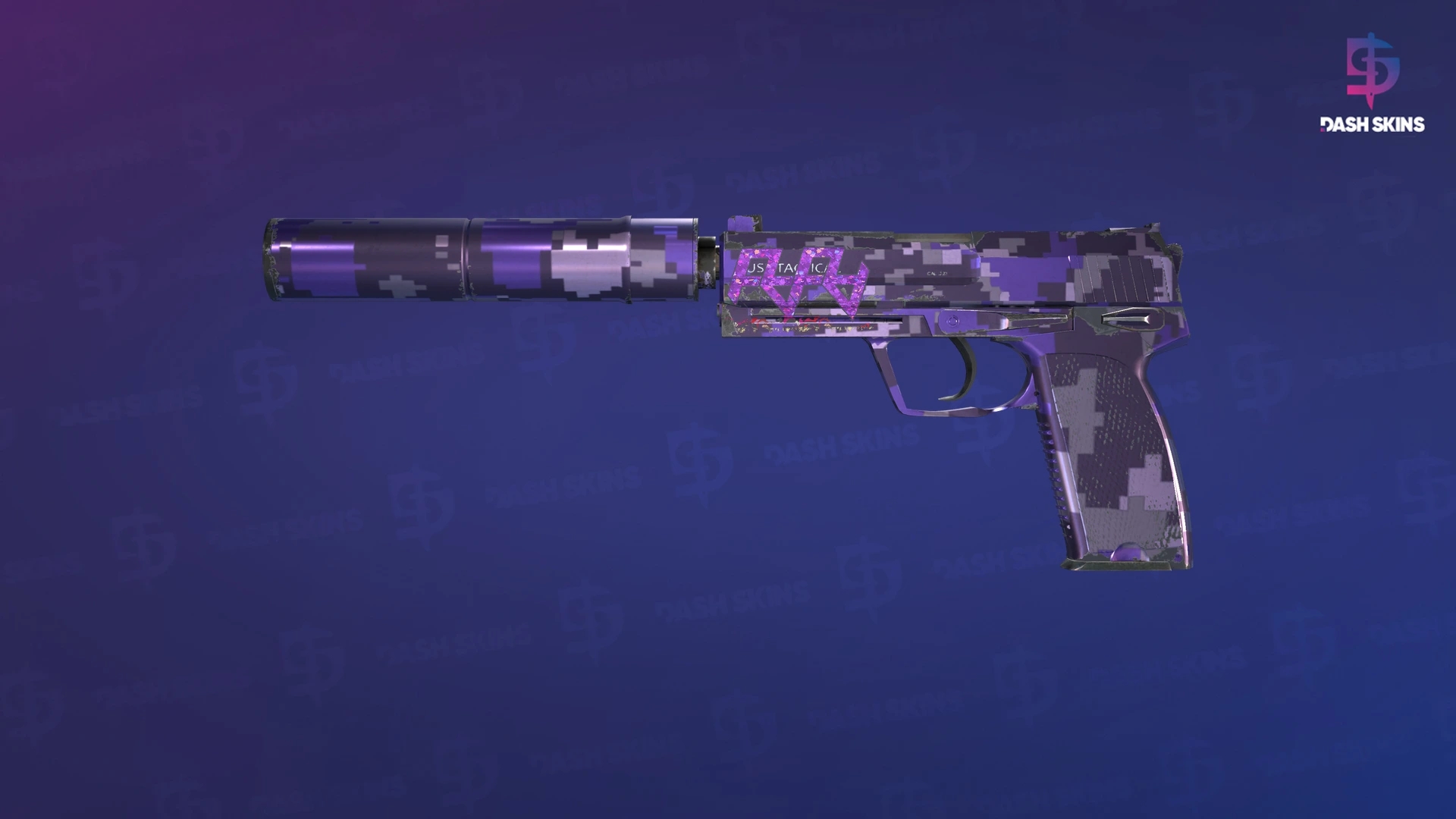 USP-S | Purple DDPAT (Field-Tested) Screenshot Playside