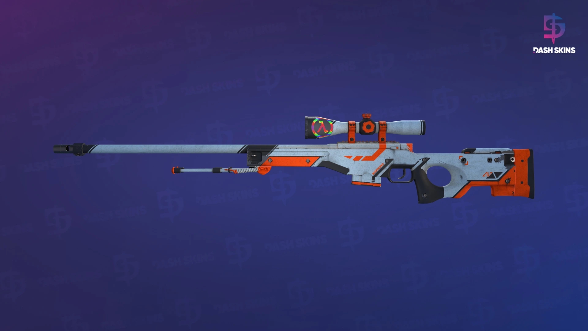 AWP | Asiimov (Battle-Scarred) Screenshot Playside