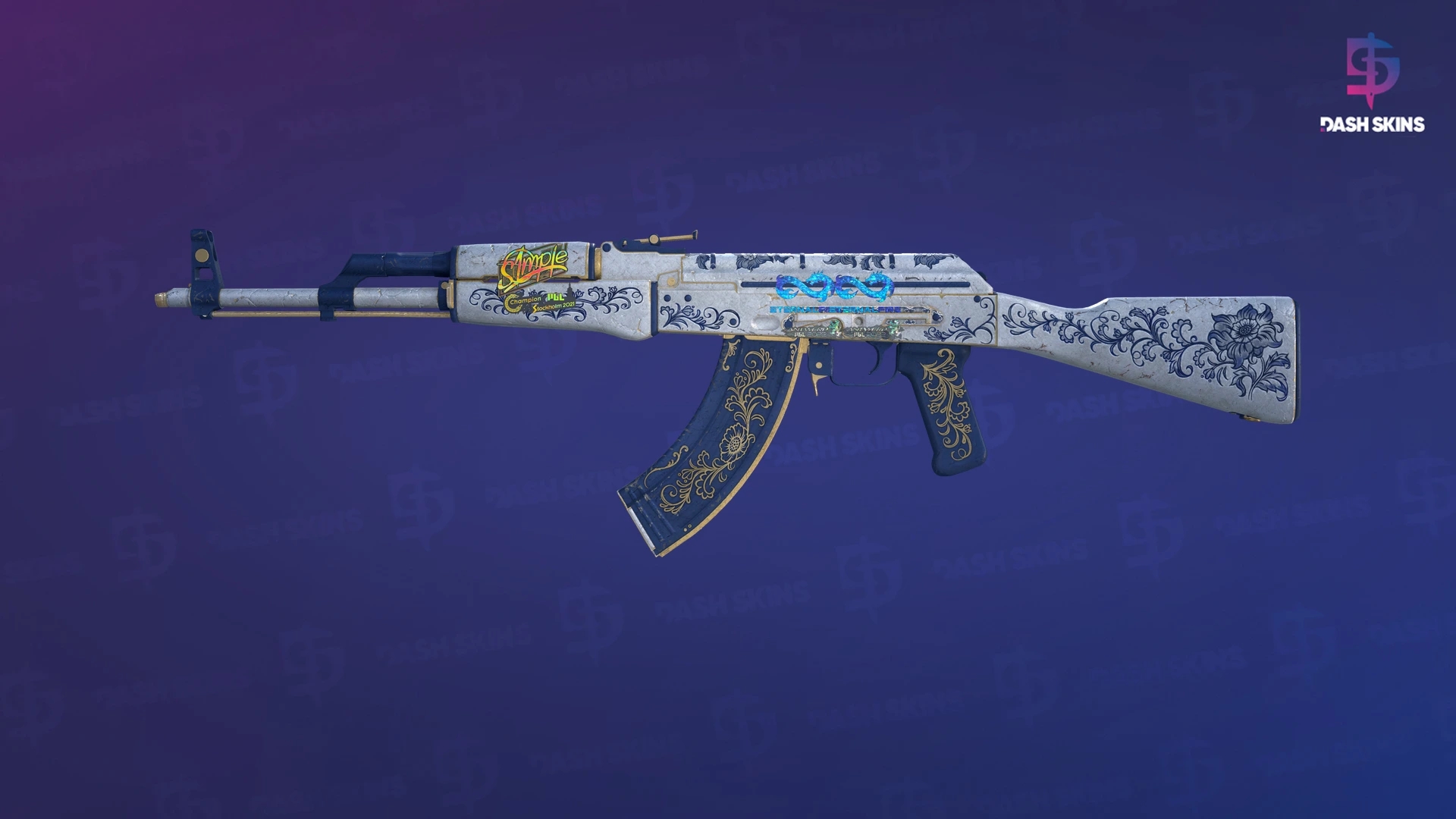 AK-47 | Inheritance (Battle-Scarred) Screenshot Playside
