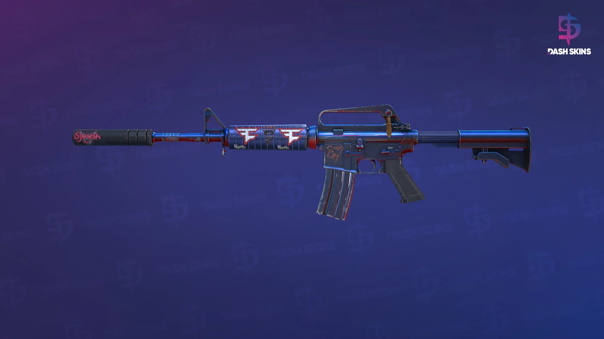 M4A1-S | Liquidation (Well-Worn) Screenshot Playside