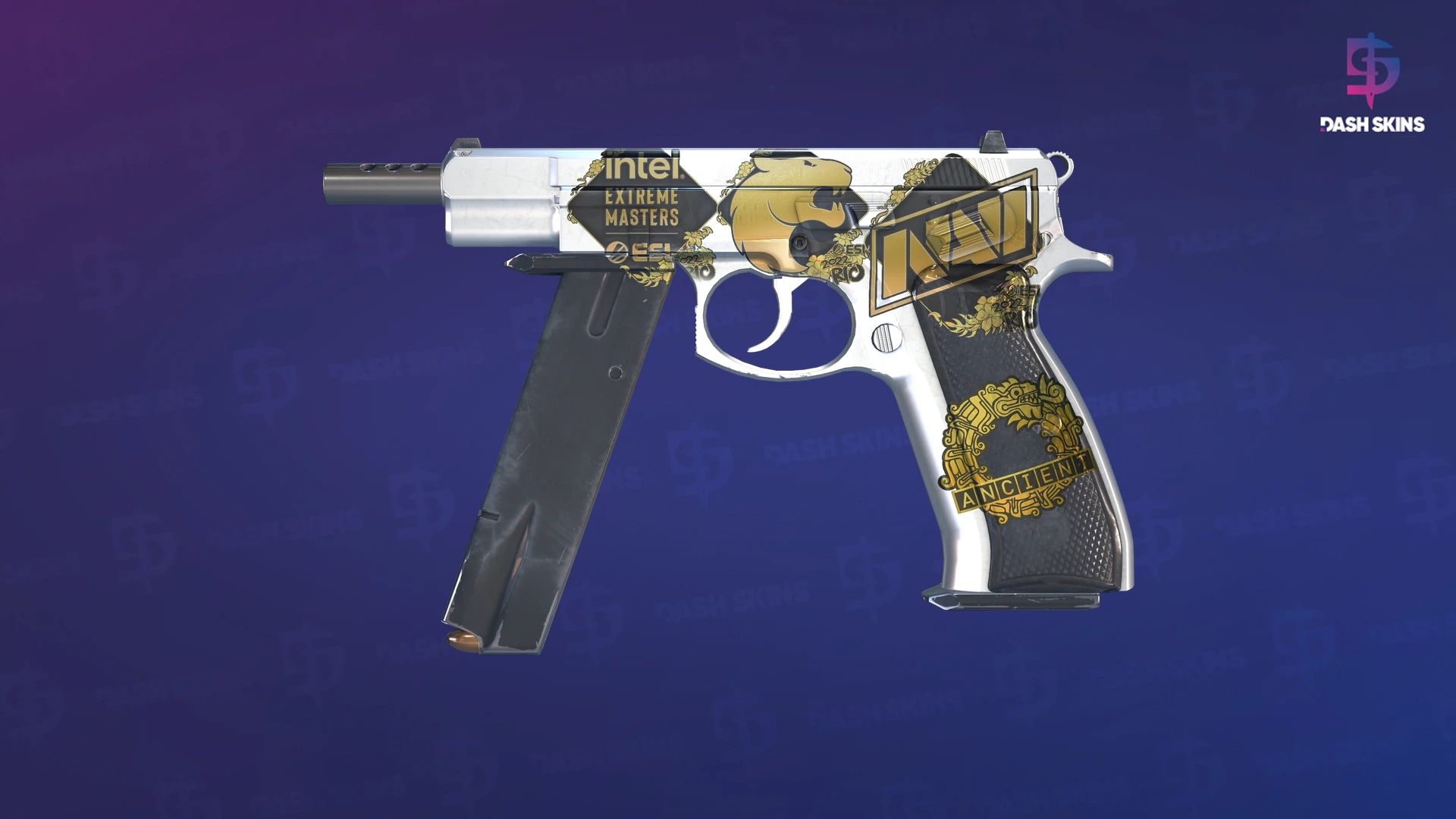 Souvenir CZ75-Auto | Silver (Factory New) Screenshot Playside