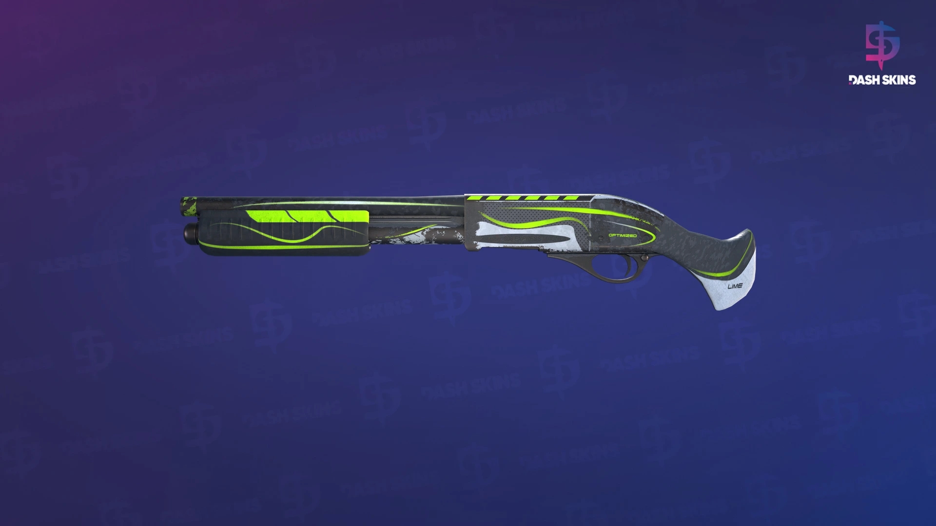 Sawed-Off | Limelight (Field-Tested) Screenshot Playside