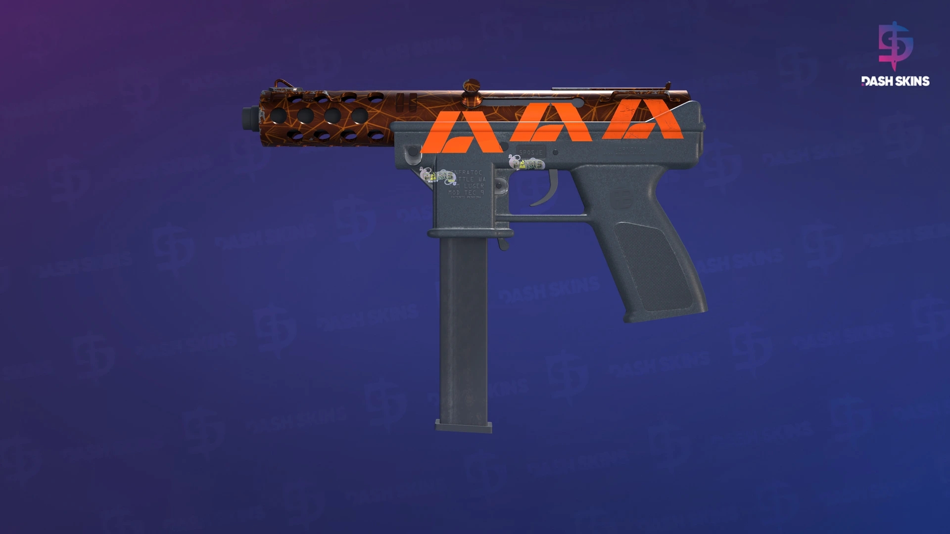 Tec-9 | Red Quartz (Factory New) Screenshot Playside